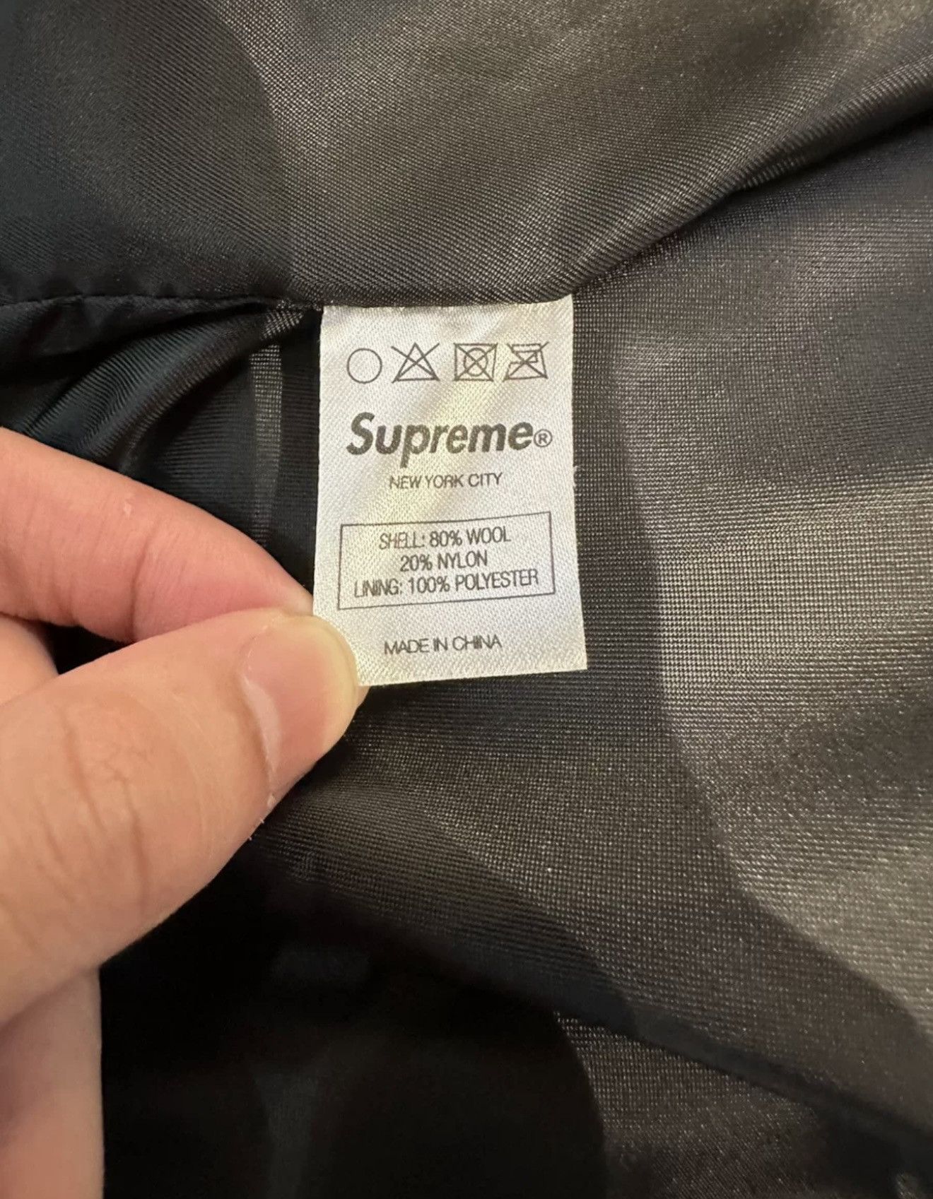 Playboy × Supreme Supreme playboy varsity jacket black Size US M / EU 48-50 / 2 - 4 Thumbnail