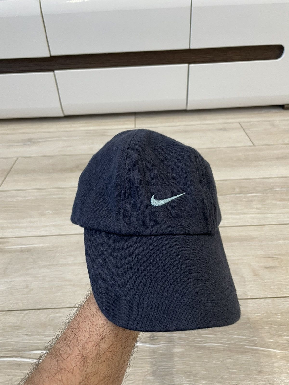 Nike × Vintage Vintage Nike Cotton Cap Hat Size ONE SIZE - 1 Thumbnail