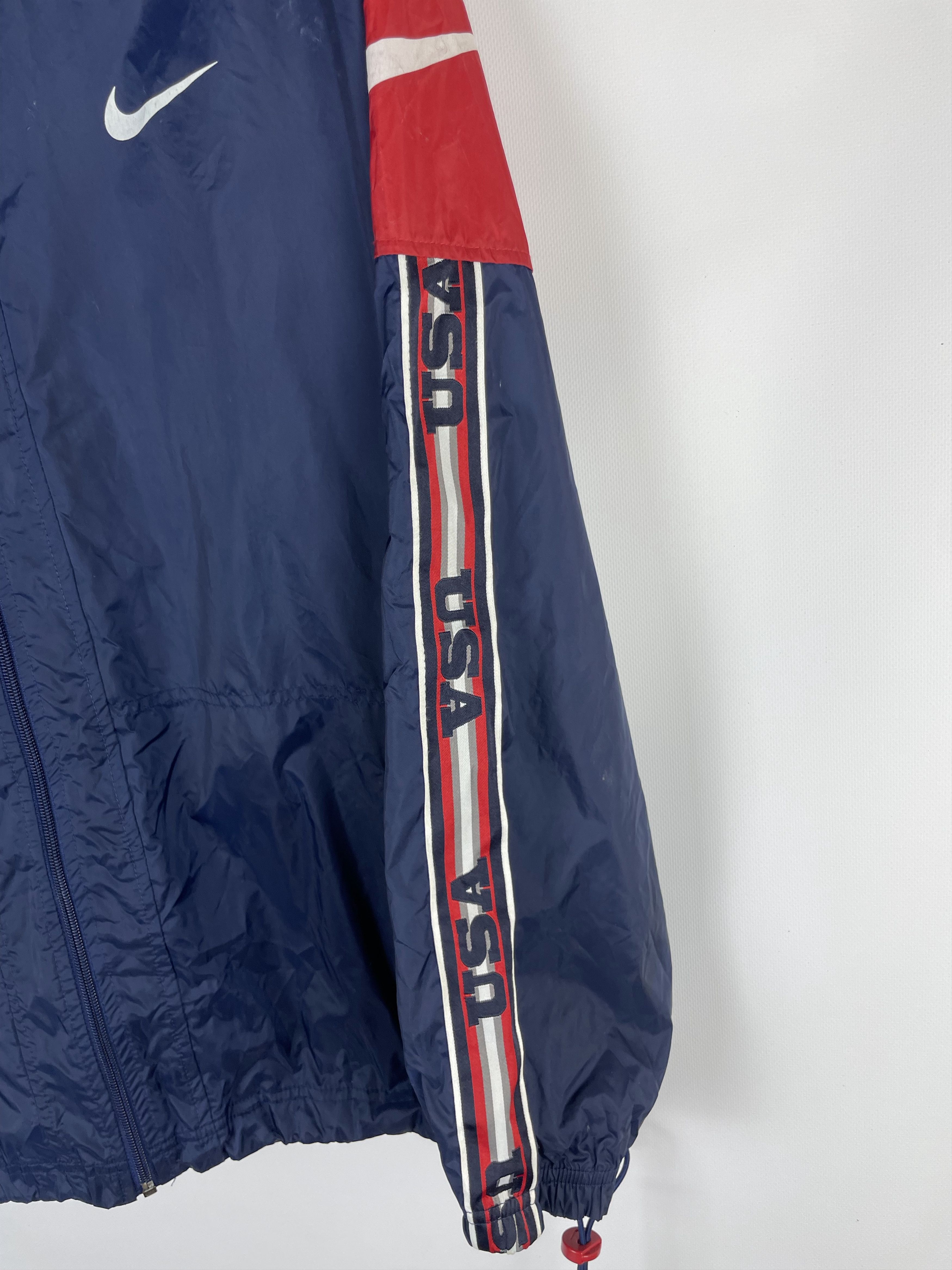 Nike Vintage Nike USA Jacket 90s jacket Size US L / EU 52-54 / 3 - 4 Thumbnail