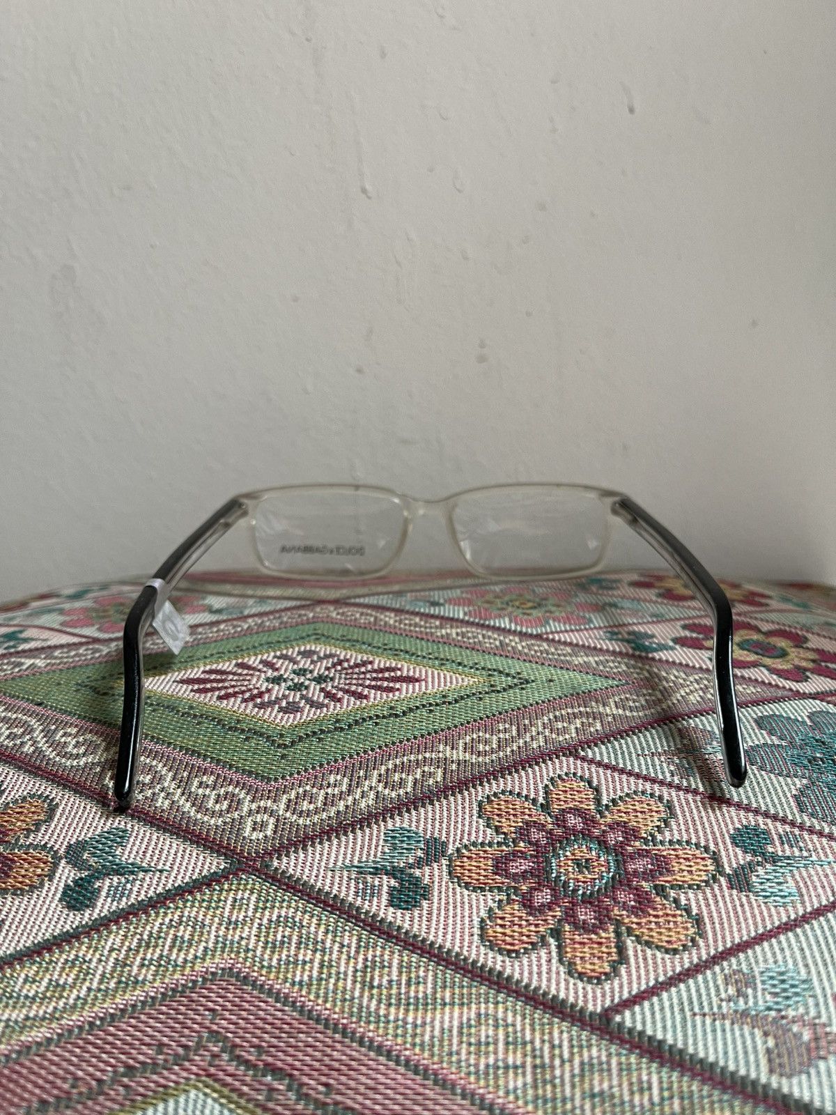 Dolce & Gabbana Dolce Gabbana Transparent Bayonetta Glasses Size ONE SIZE - 3 Thumbnail
