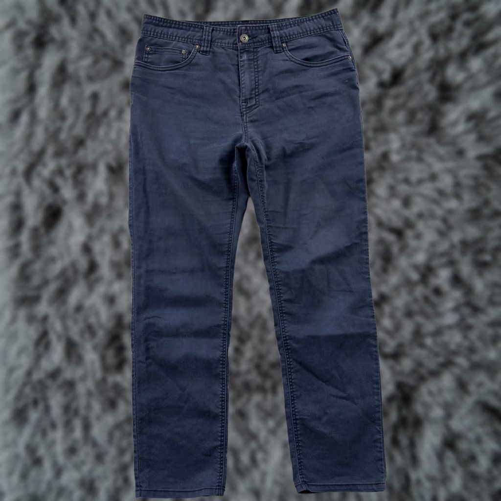 Prana Prana Bridger Jeans Mens 32x30 Blue Slim Fit Straight Stretch Hiking Outdoor Size US 32 / EU 48 - 1 Thumbnail