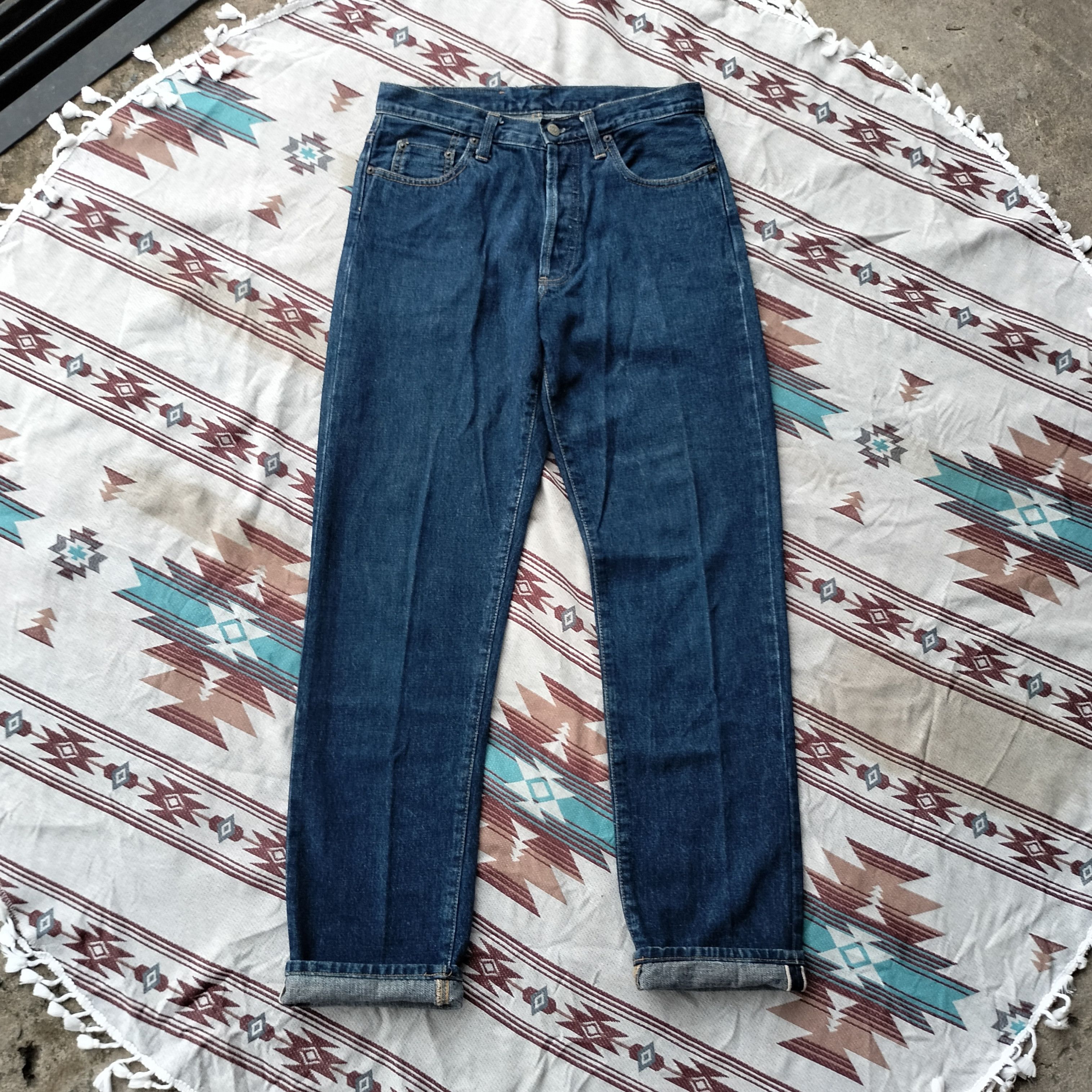 RRL Ralph Lauren Vintage double RL selvedge denim Size US 31 - 4 Thumbnail