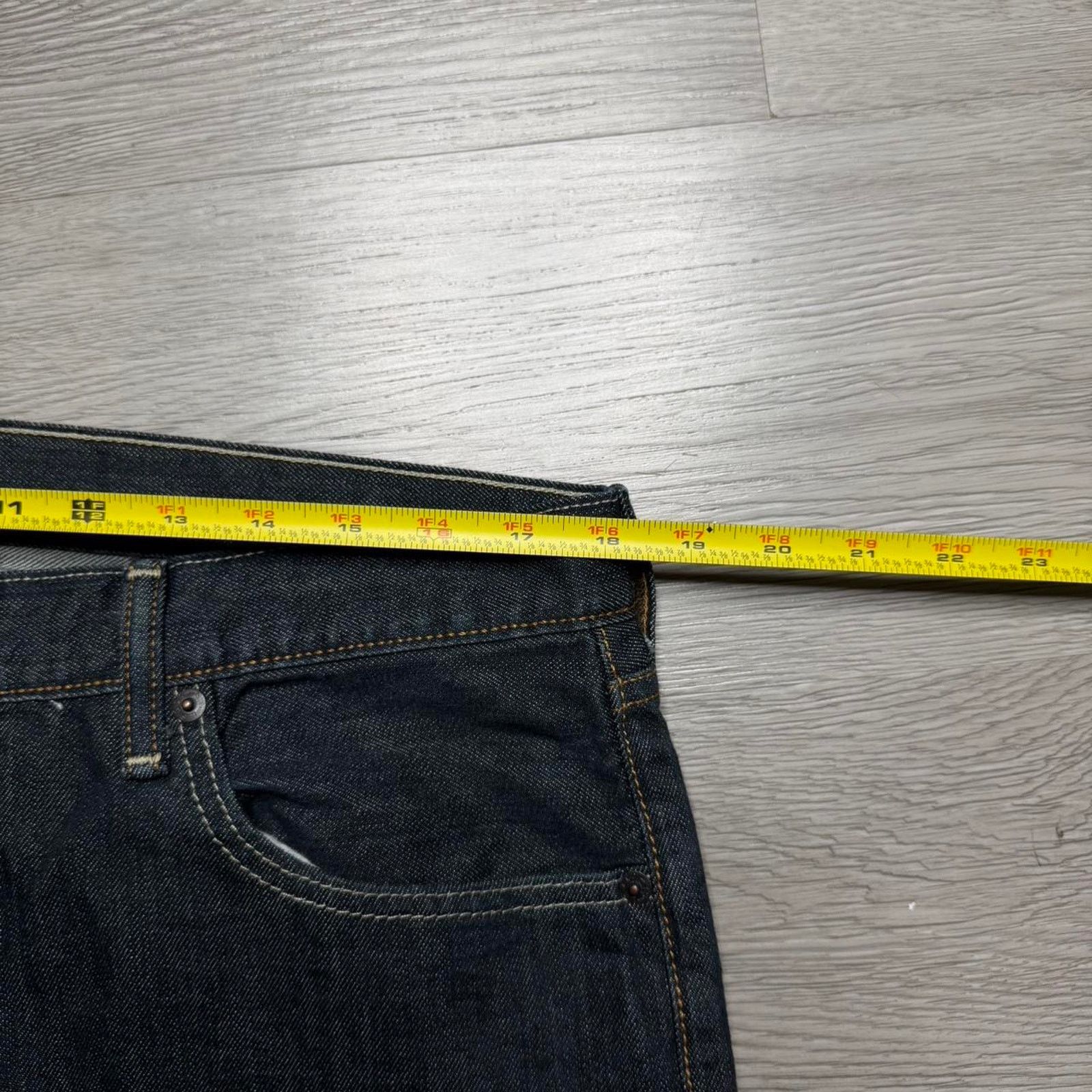 Levi's Levi’s Strauss 501 Button Fly Straight Leg Denim Jeans Size US 36 / EU 52 - 4 Thumbnail