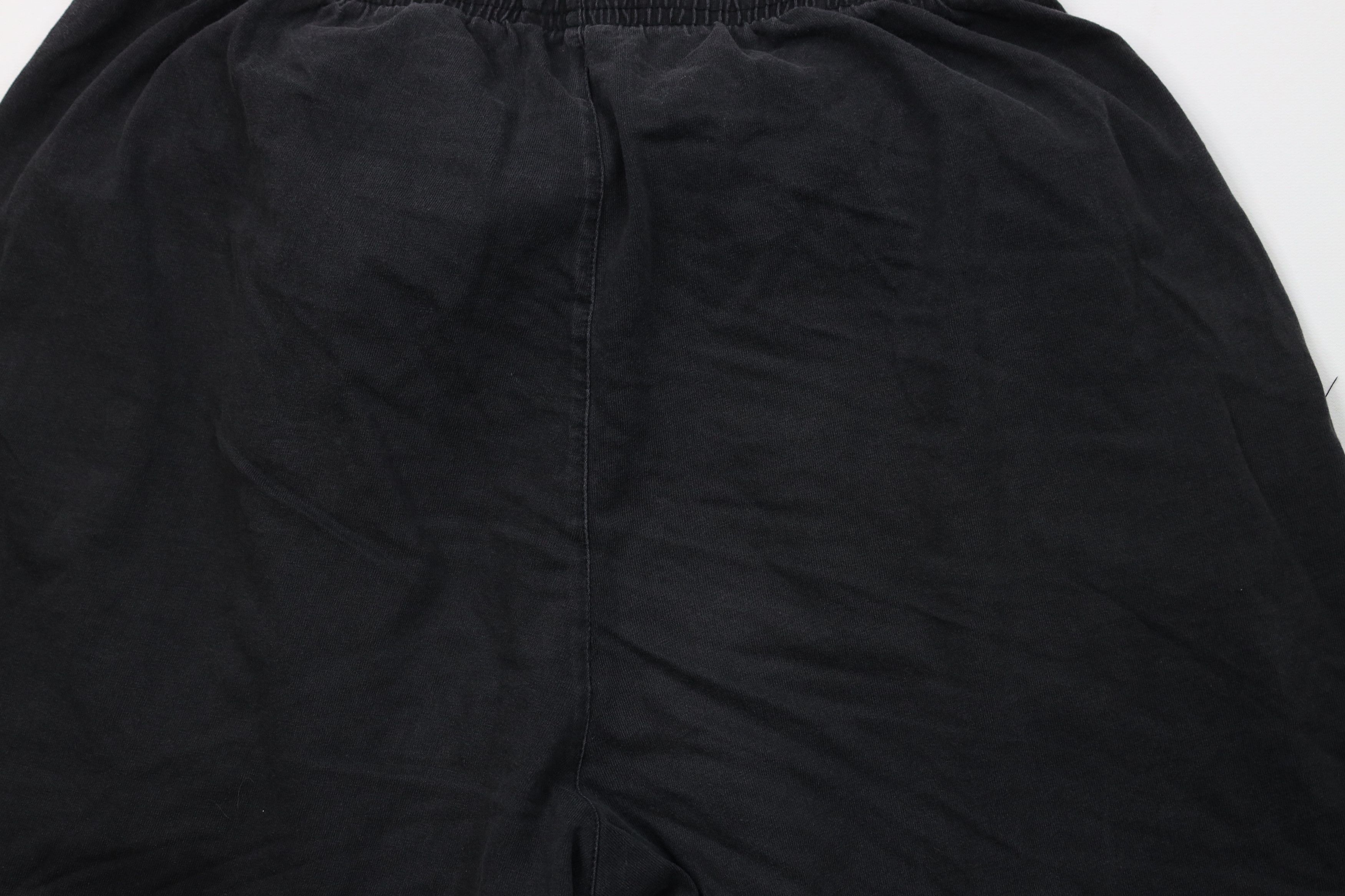 Fila Vintage 90s Fila Spell Out Above Knee Shorts Black Cotton Size US 34 / EU 50 - 11 Thumbnail