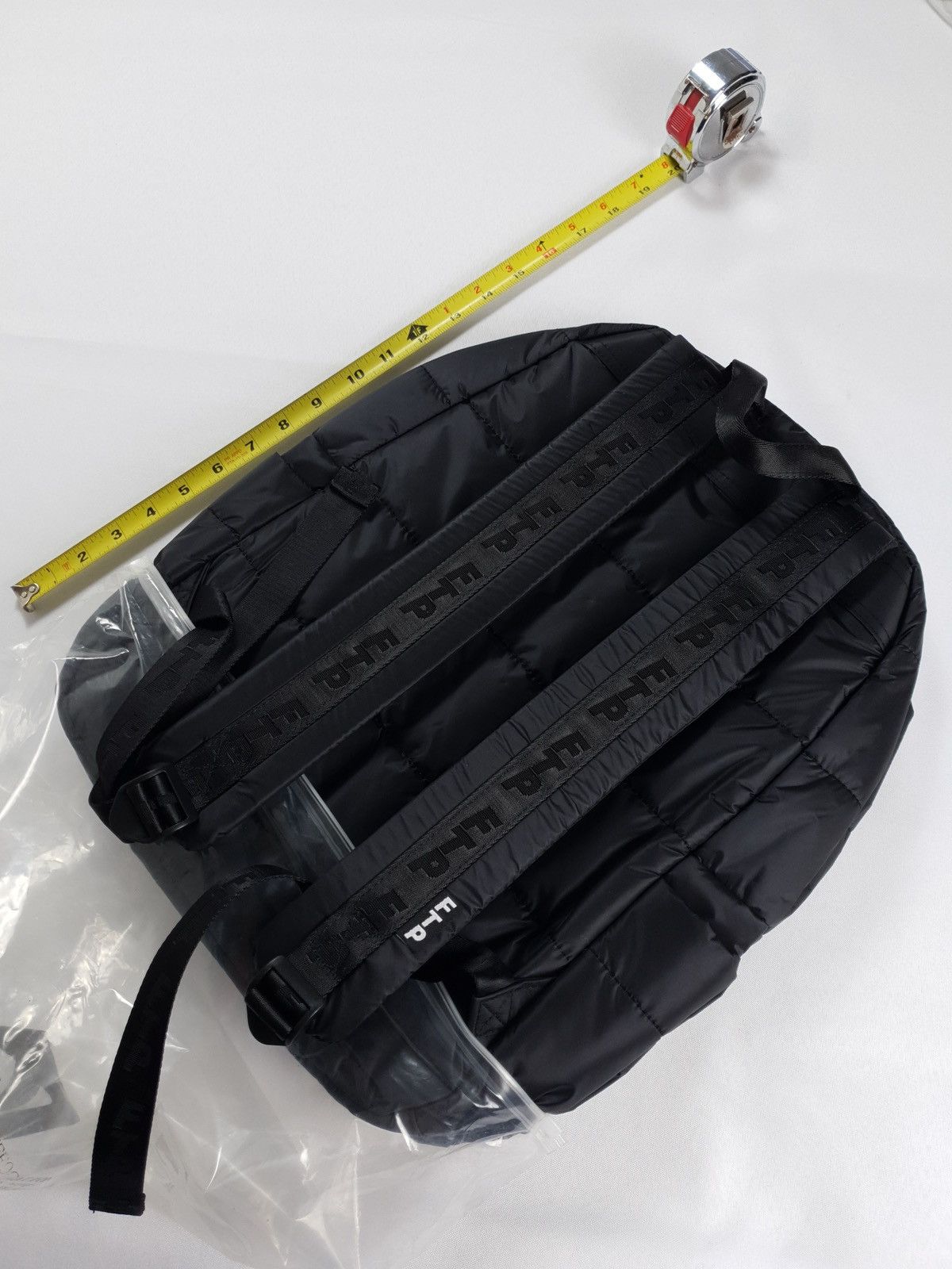 Fuck The Population FTP Logo Puffer Black Backpack - 14” x 16” - NEW Size ONE SIZE - 4 Thumbnail