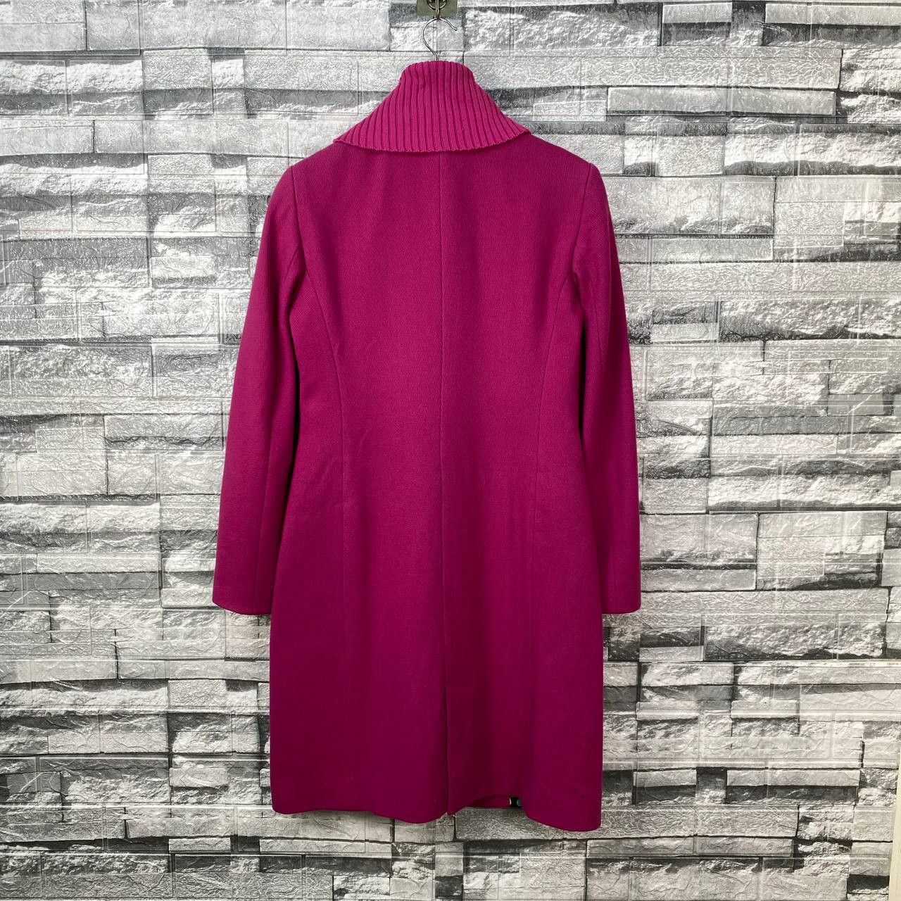 Dolce & Gabbana VINTAGE DOLCE&GABBANA ARCHIVE FUCHSIA BOILED WOOL SWING COAT Size S / US 4 / IT 40 - 6 Thumbnail