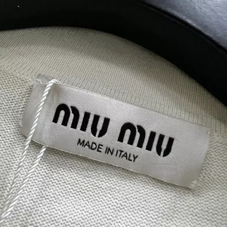 Miu Miu Miu Miu 40 Striped edge logo knitted short-sleeved polo shi Size M / US 6-8 / IT 42-44 - 3 Thumbnail