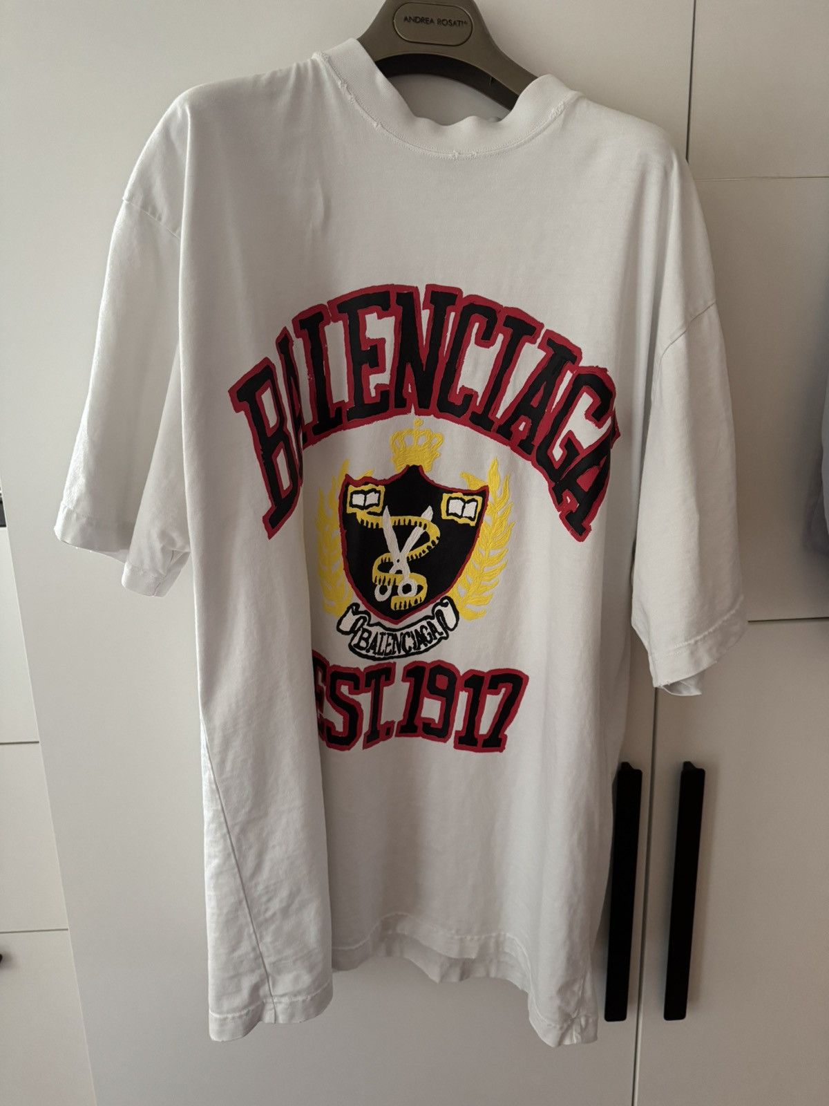 Balenciaga Balenciaga DIY college t shirt — ? 1/3days | Grailed