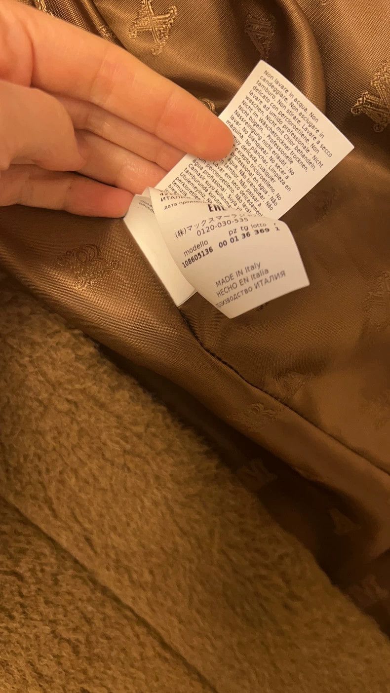 Max Mara Max Mara Cropped Teddy Coat Size S / US 4 / IT 40 - 3 Thumbnail