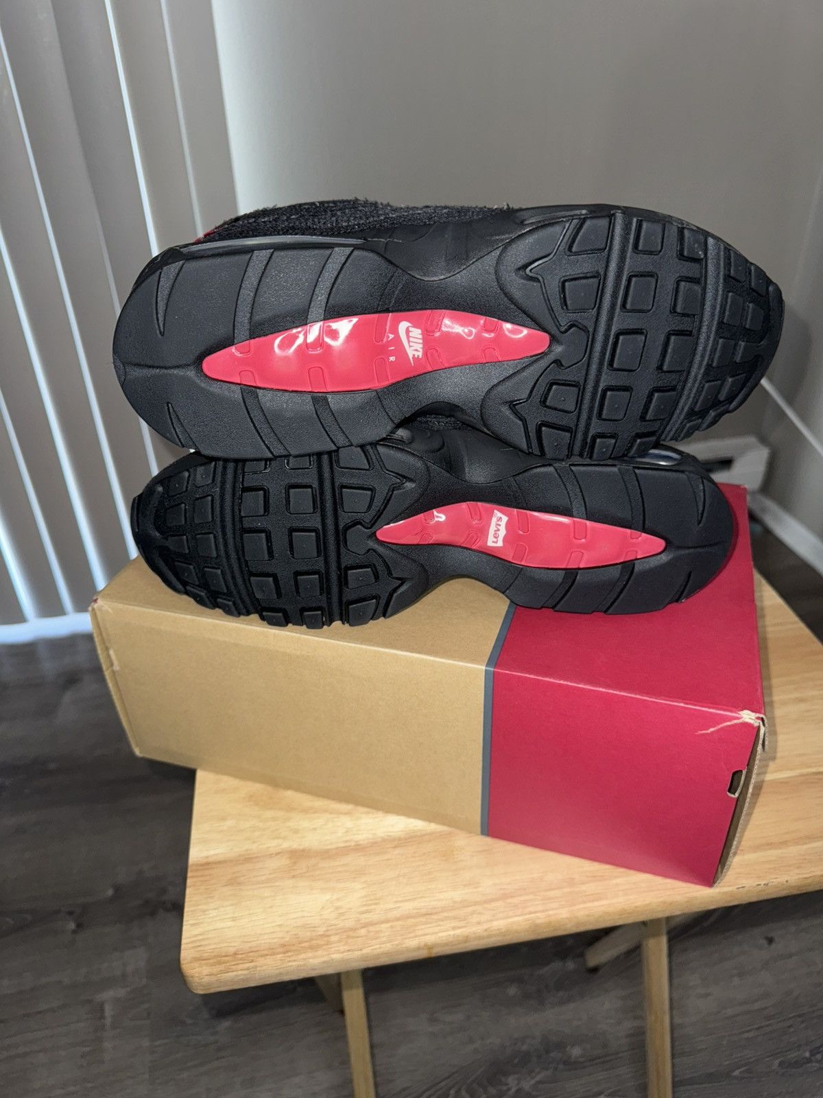 Levi's × Nike Nike x Levi’s Air Max 95 OG ‘Black Anthracite’ Size US 14 / EU 47 - 8 Thumbnail