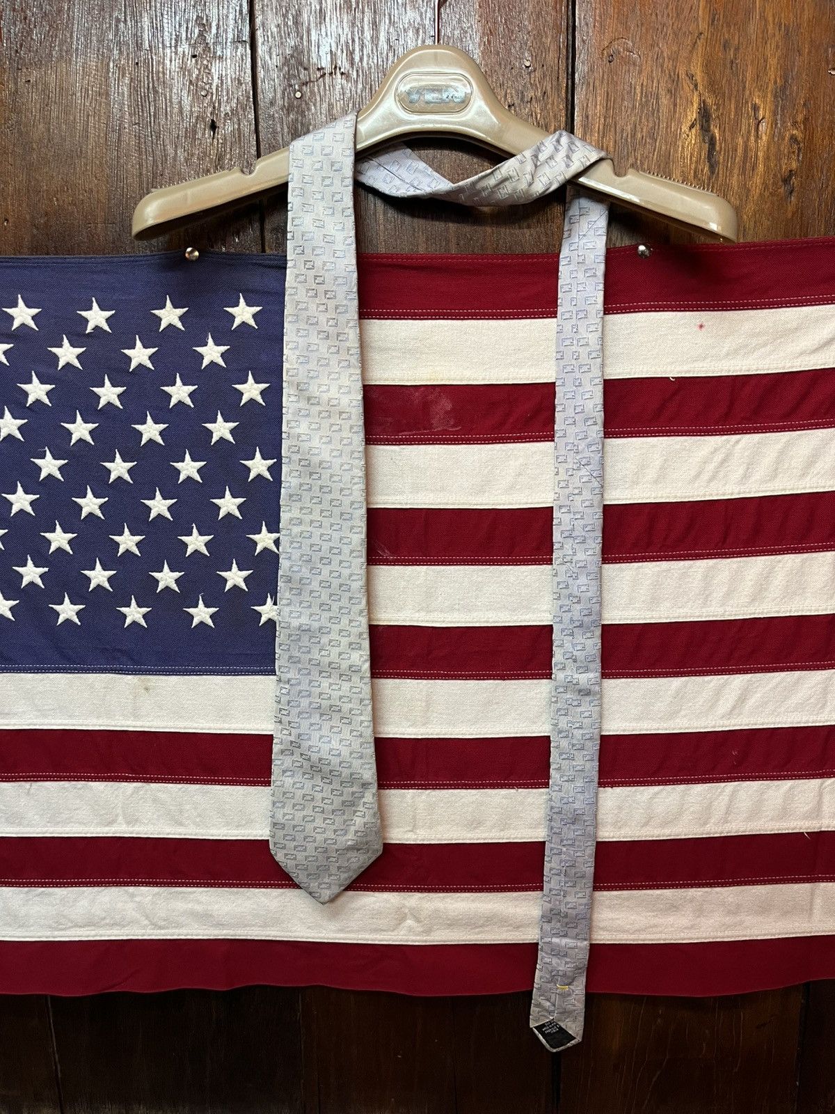 Fendi FENDI FF Logo TIE Size ONE SIZE - 1 Thumbnail