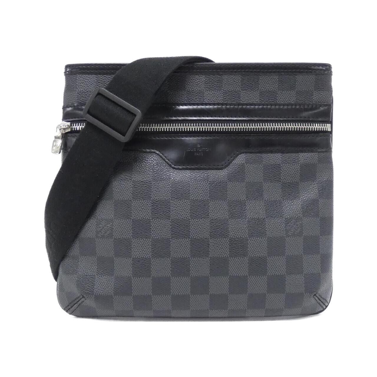 Louis Vuitton Louis Vuitton Louis Vuitton Damier Graphite Tomas shoulder bag Textile Shoulder Bag N58028 DUTY FREE for USA Size ONE SIZE - 1 Thumbnail