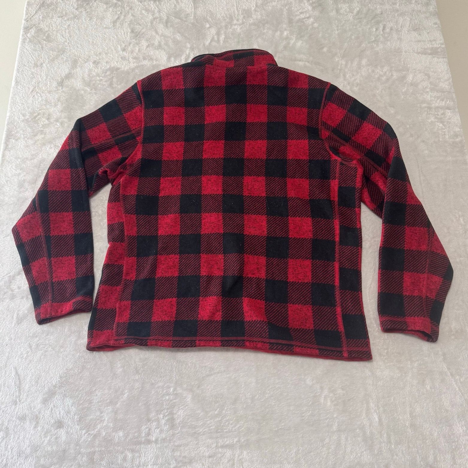 The North Face The North Face Men's Plaid 1/2 Zip Fleece Sweatshirt XL Size US XL / EU 56 / 4 - 2 Thumbnail