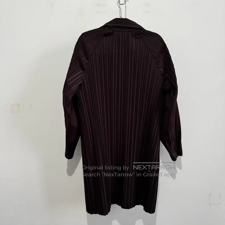 Issey Miyake Issey Miyake Black Trench Coat Size L / US 10 / IT 46 - 2 Thumbnail