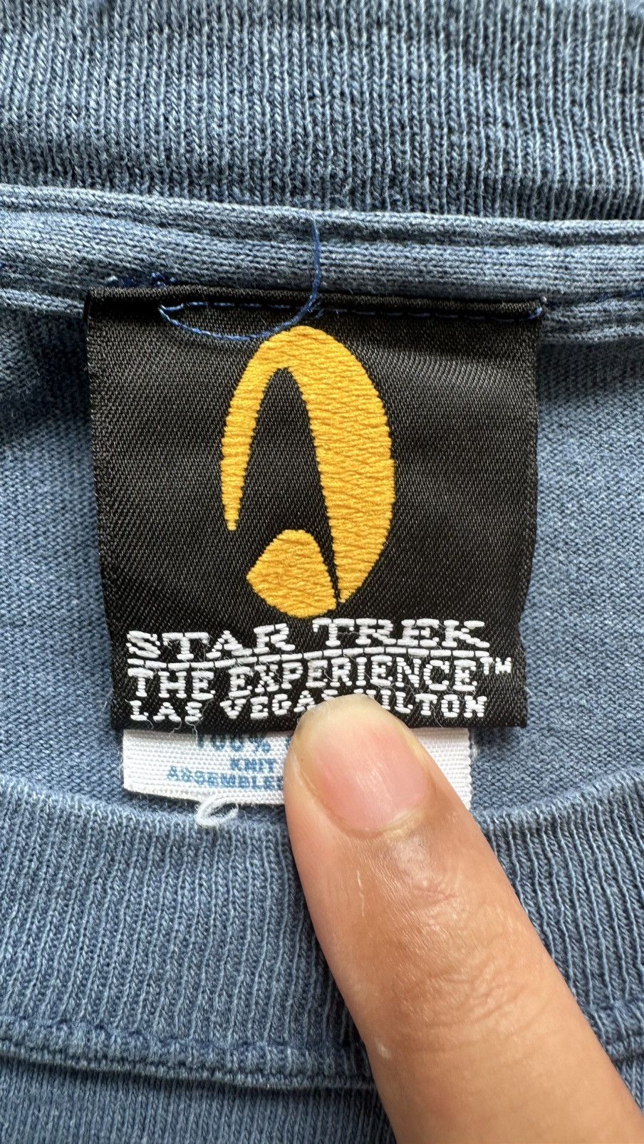 Vintage VINTAGE STAR TREK DIATRESSED TEE Size US XL / EU 56 / 4 - 5 Thumbnail