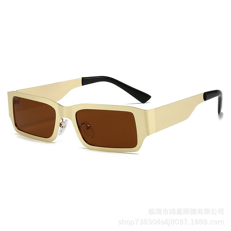 VIBE Vintage Street ins style custom avant-garde sunglasses Size ONE SIZE - 2 Thumbnail