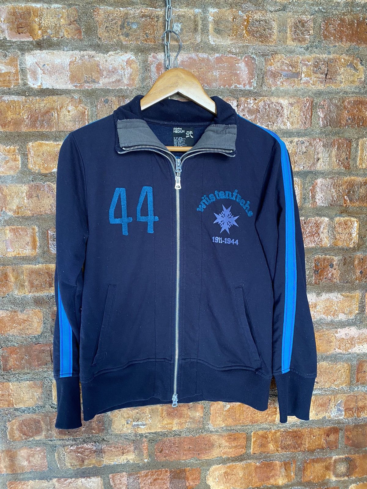 PPFM Vtg PPFM double Zipper Desert Fox World Wars 11 track jacket Size US M / EU 48-50 / 2 - 3 Thumbnail