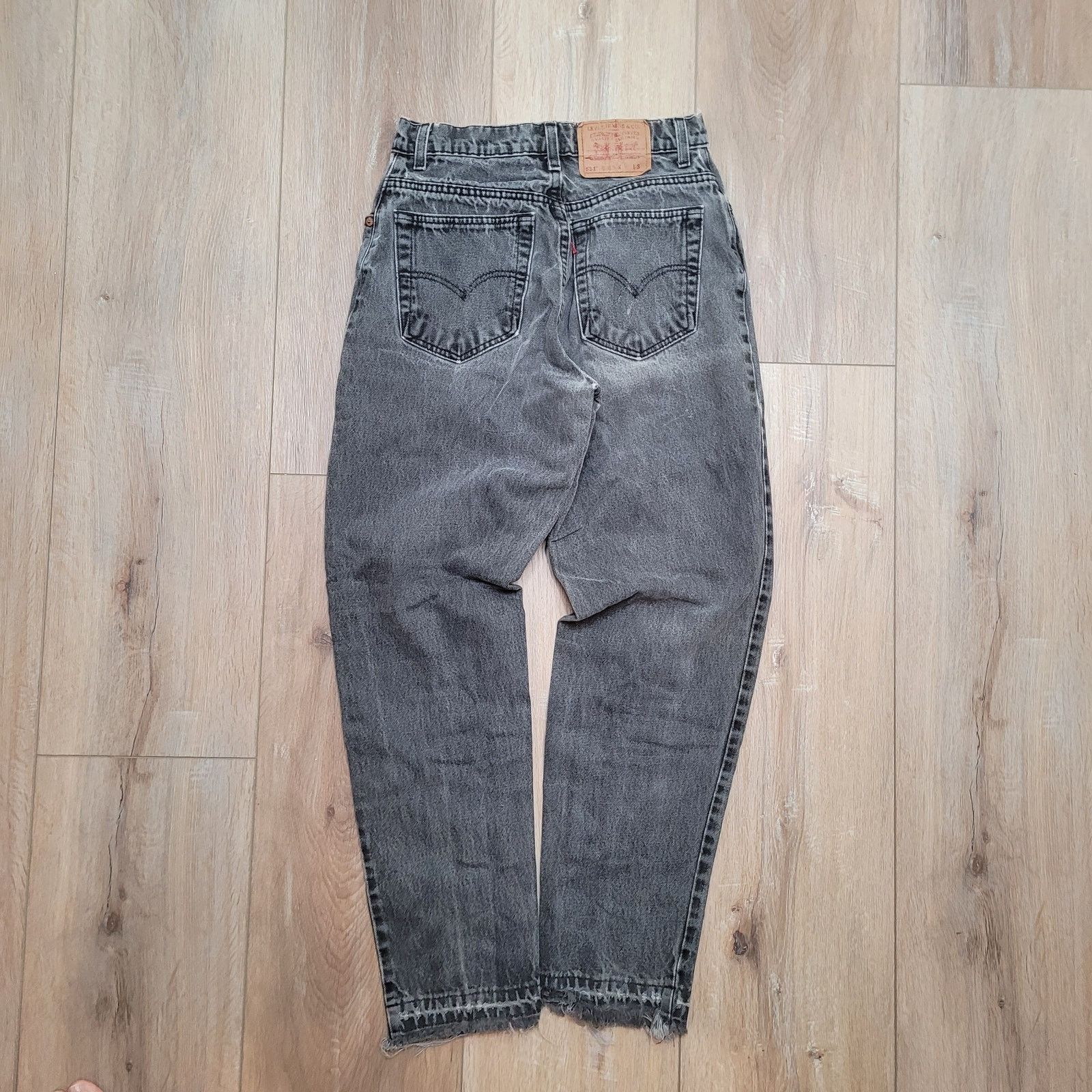 Levi's Levi's 551 Mom Jeans 8 VTG 80s 90s USA High Rise Distressed Size 30" / US 8 / IT 44 - 4 Thumbnail