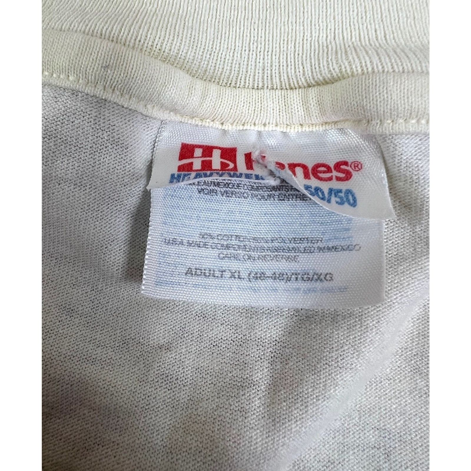 Vintage VINTAGE Destination T-Shirt Shirt 90s White XL Men Boys? Size US XL / EU 56 / 4 - 4 Thumbnail
