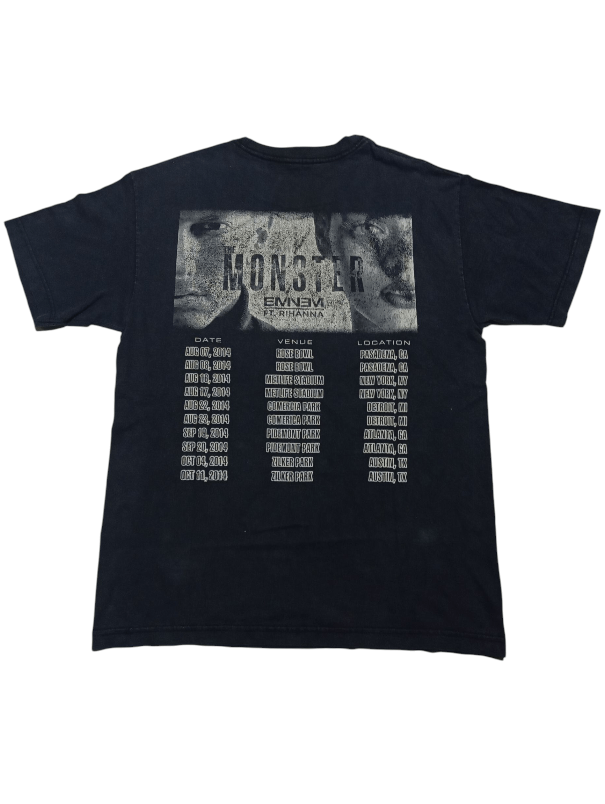 Band Tees Eminem x Rihanna The Monster Tour 2014 Shirt Size US M / EU 48-50 / 2 - 4 Thumbnail