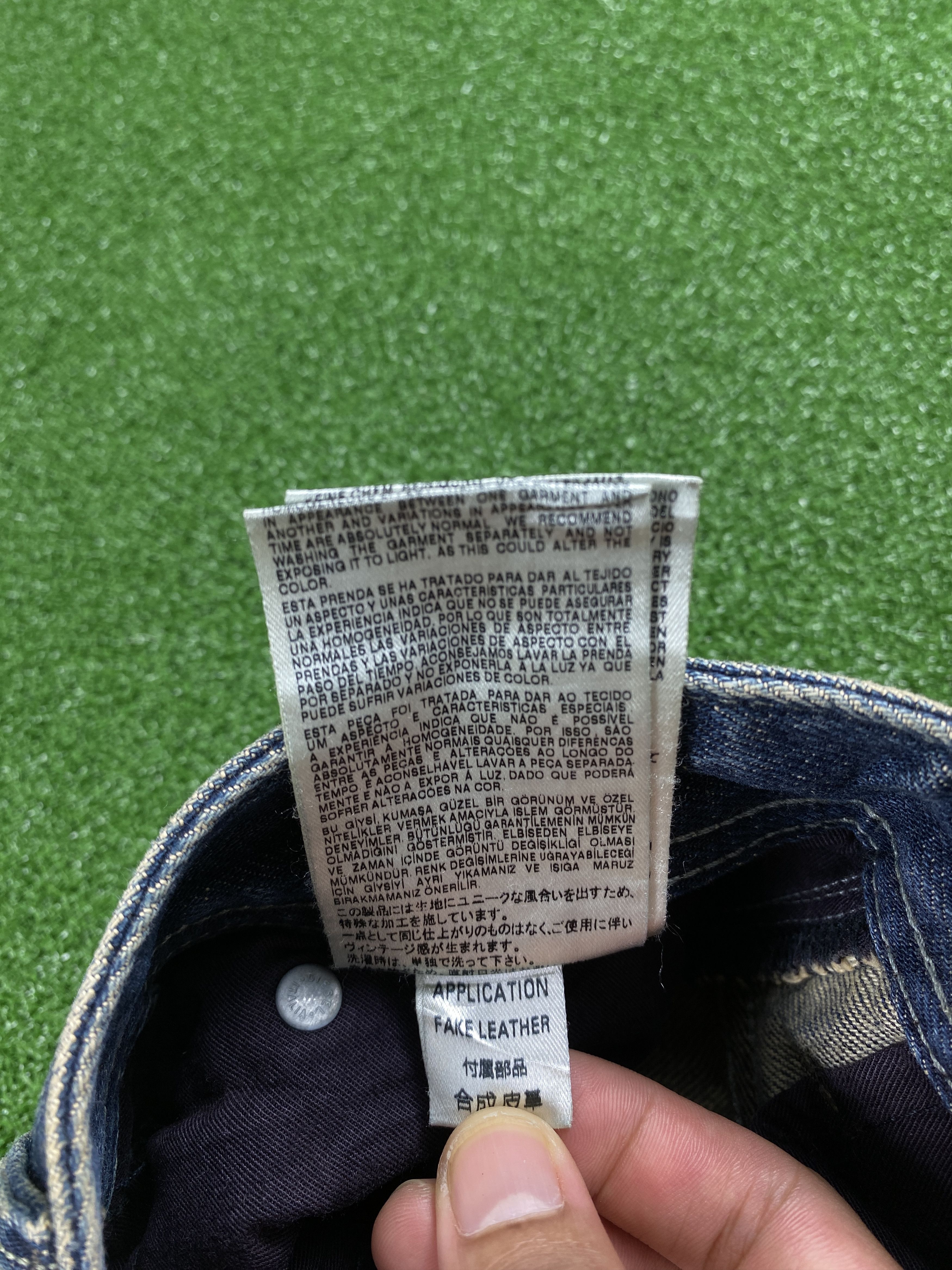 Diesel 💢 Selvedge Vintage Diesel Industry Faded Blue Jeans CP0077 Size US 32 / EU 48 - 15 Thumbnail