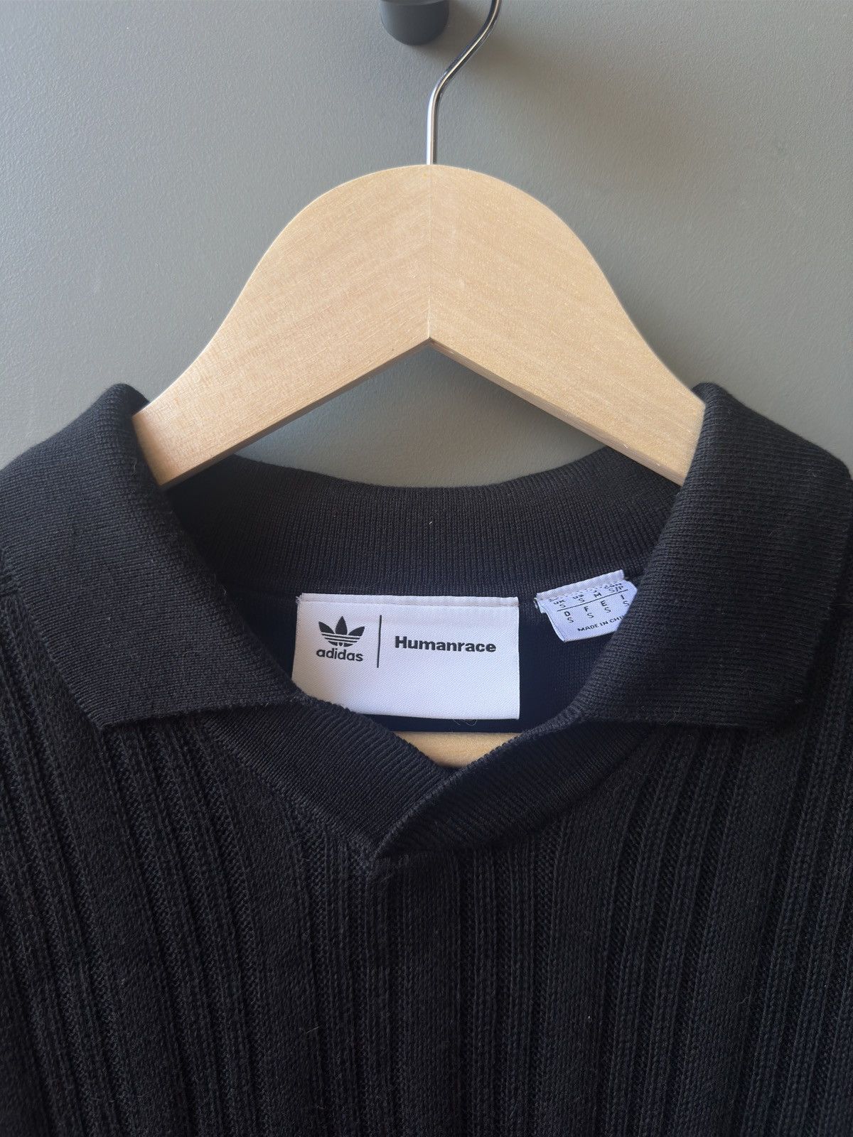 Humanrace Adidas Humanrace Pharrell Williams Knit Long Sleeve Jersey Size US S / EU 44-46 / 1 - 5 Thumbnail