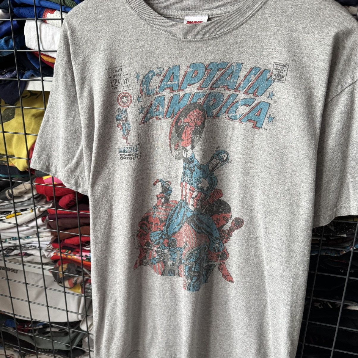 Marvel Comics Marvel Comics Captain America T-shirt Size US L / EU 52-54 / 3 - 6 Thumbnail