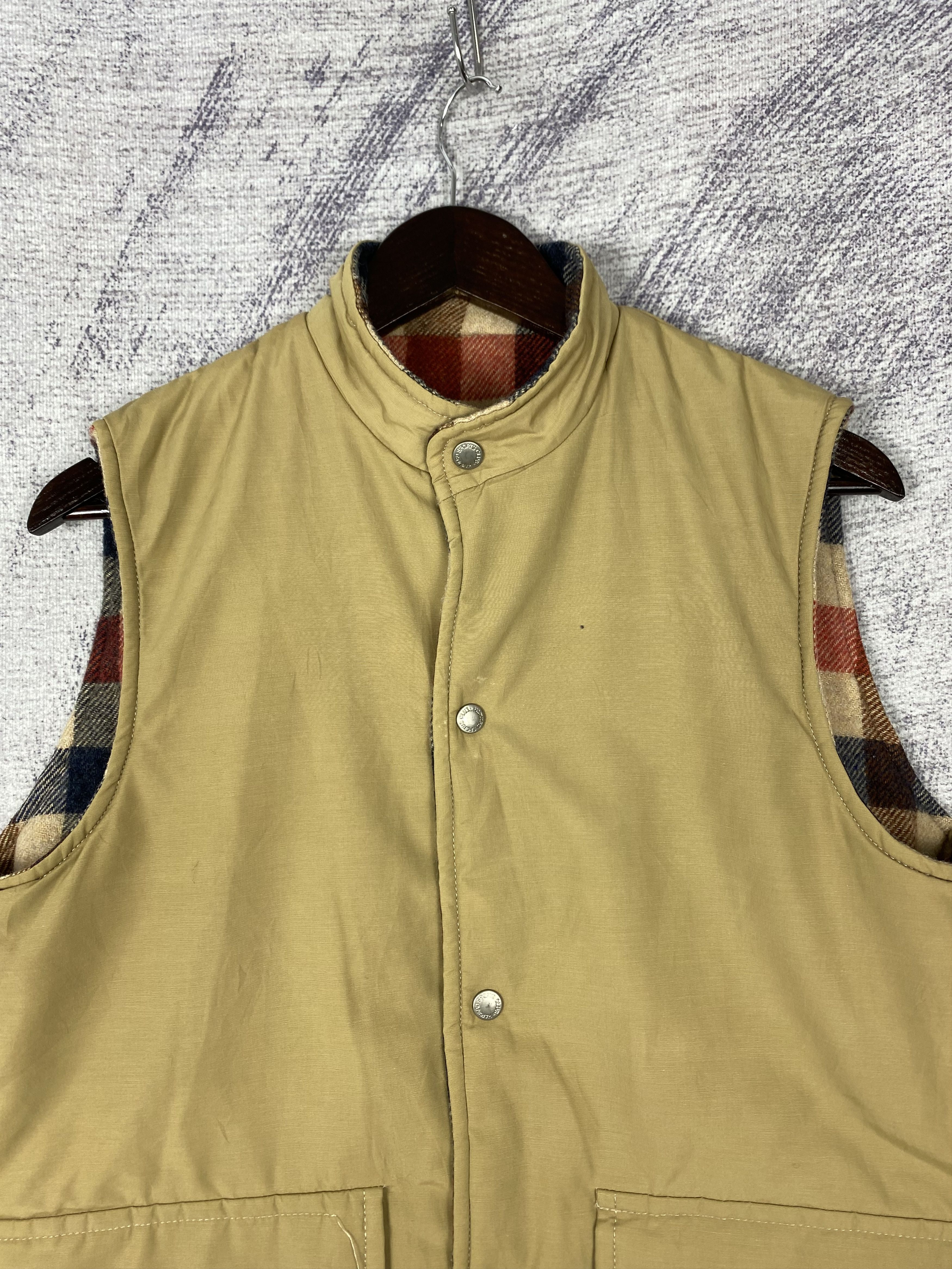 Vintage Vintage Harvard Reversible Button Up vests Size US L / EU 52-54 / 3 - 6 Thumbnail