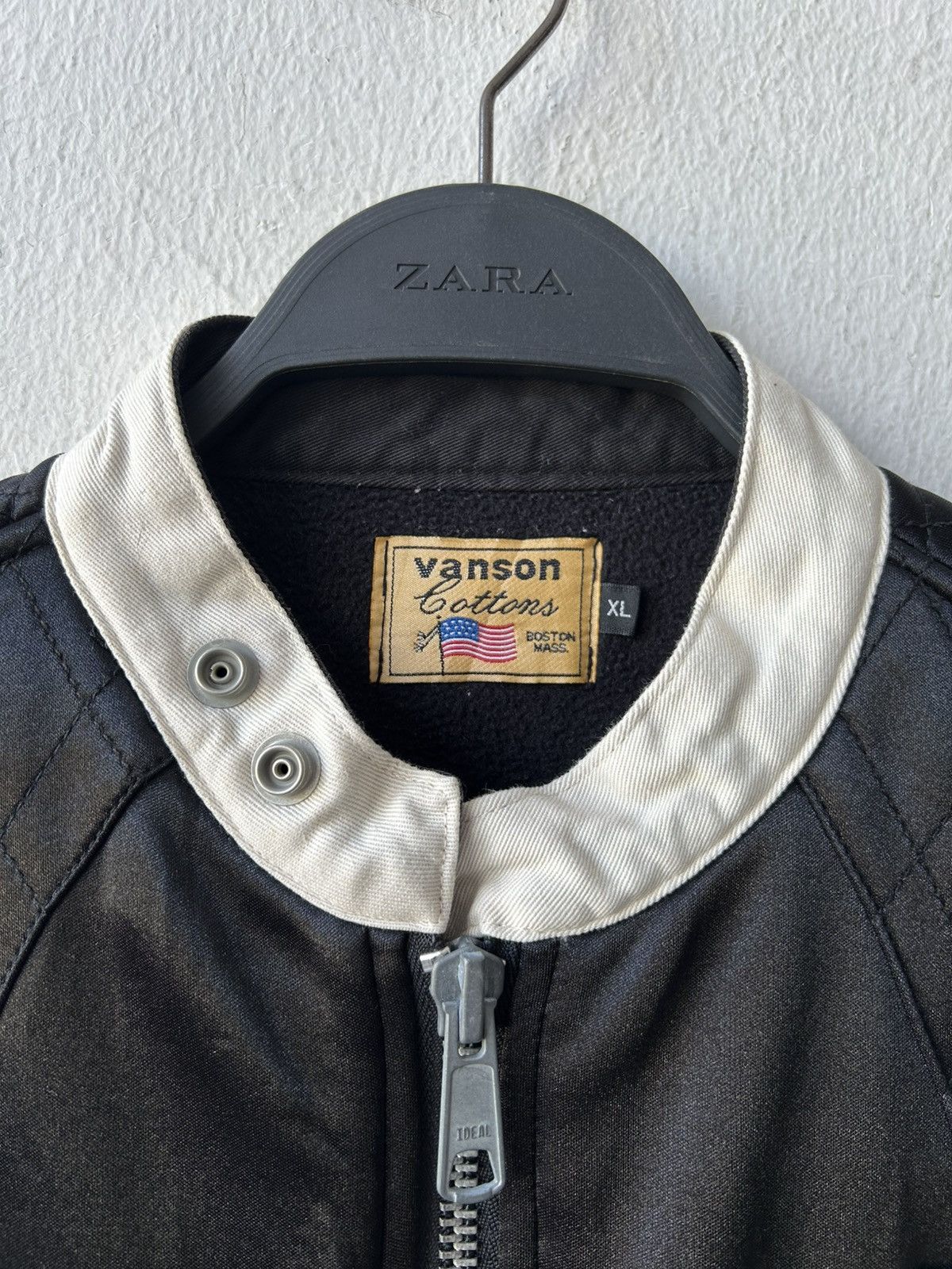 Vanson Leathers Vanson Motorcycle Jacket Skull Falmes Jacket Size US XL / EU 56 / 4 - 12 Thumbnail
