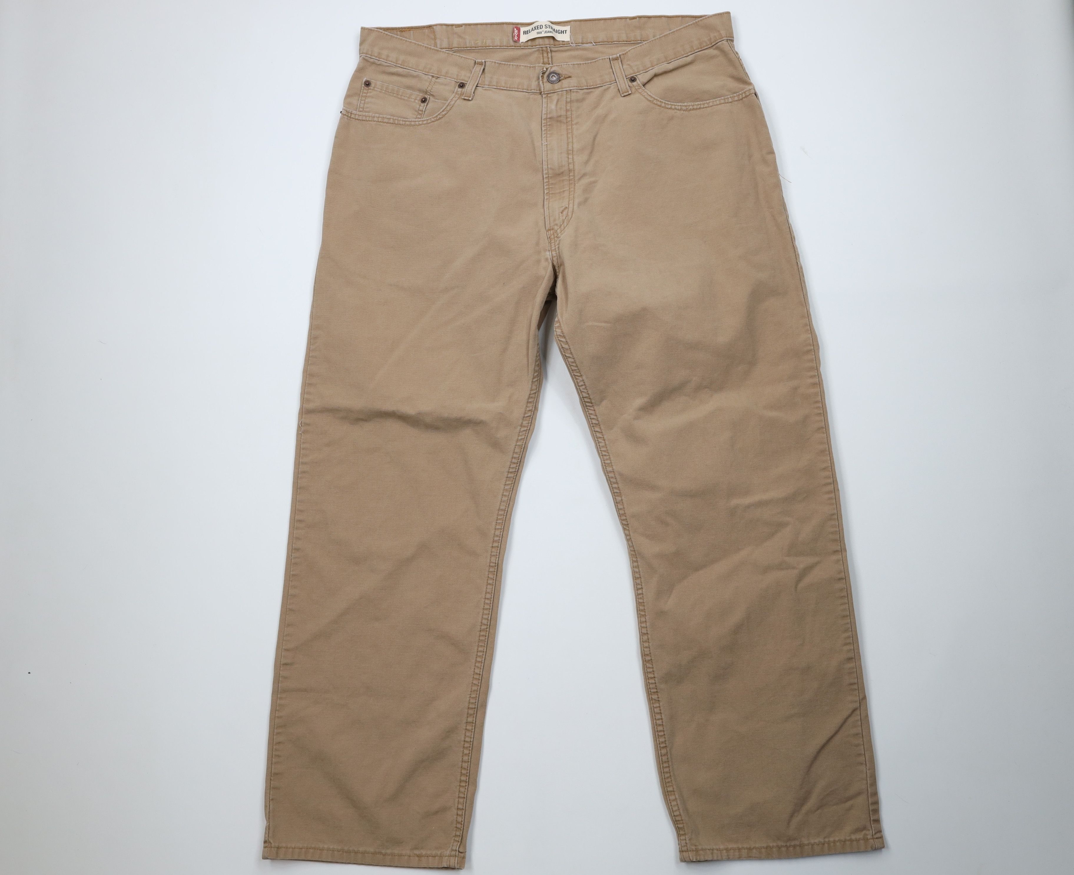 Levi's Vintage Y2K 2004 Levis 559 Relaxed Straight Wide Leg Pants Size US 40 / EU 56 - 1 Thumbnail