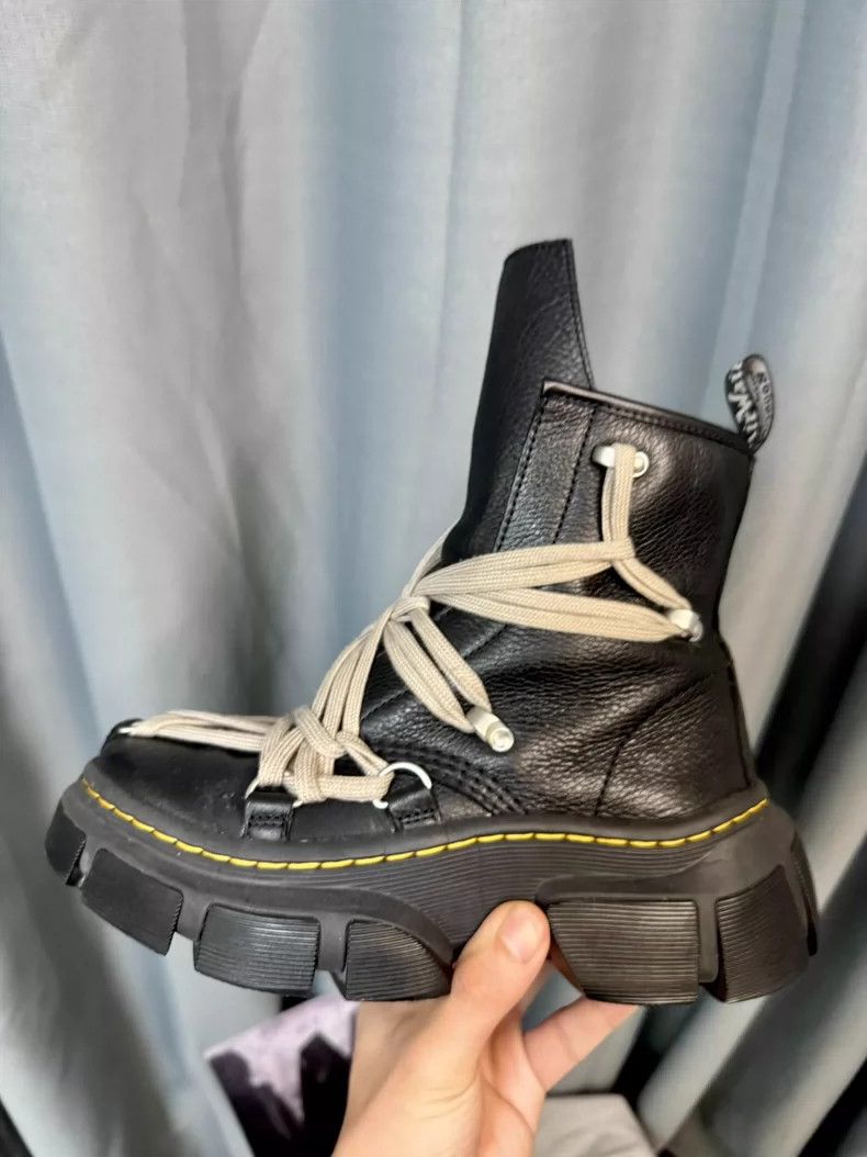 Rick Owens Rick Owens Crazy Laced Thick Sole Martin shoe Size US 7.5 / IT 37.5 - 8 Thumbnail