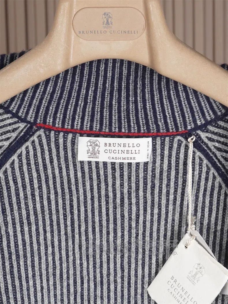 Brunello Cucinelli Brunello Cucinelli 24 Autumn/Winter New Cashmere Cardigan Size US M / EU 48-50 / 2 - 7 Thumbnail