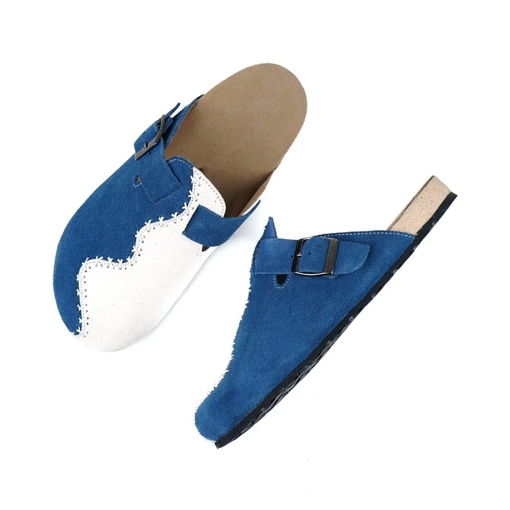 Genuine Leather Loxusdrip - Fresco Genuine Blue Pirate Clog Slips Size US 11 / EU 44 - 3 Thumbnail