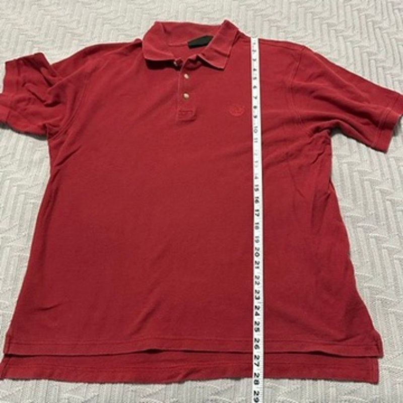 Timberland Timberland red short sleeve polo size L Size US L / EU 52-54 / 3 - 8 Thumbnail