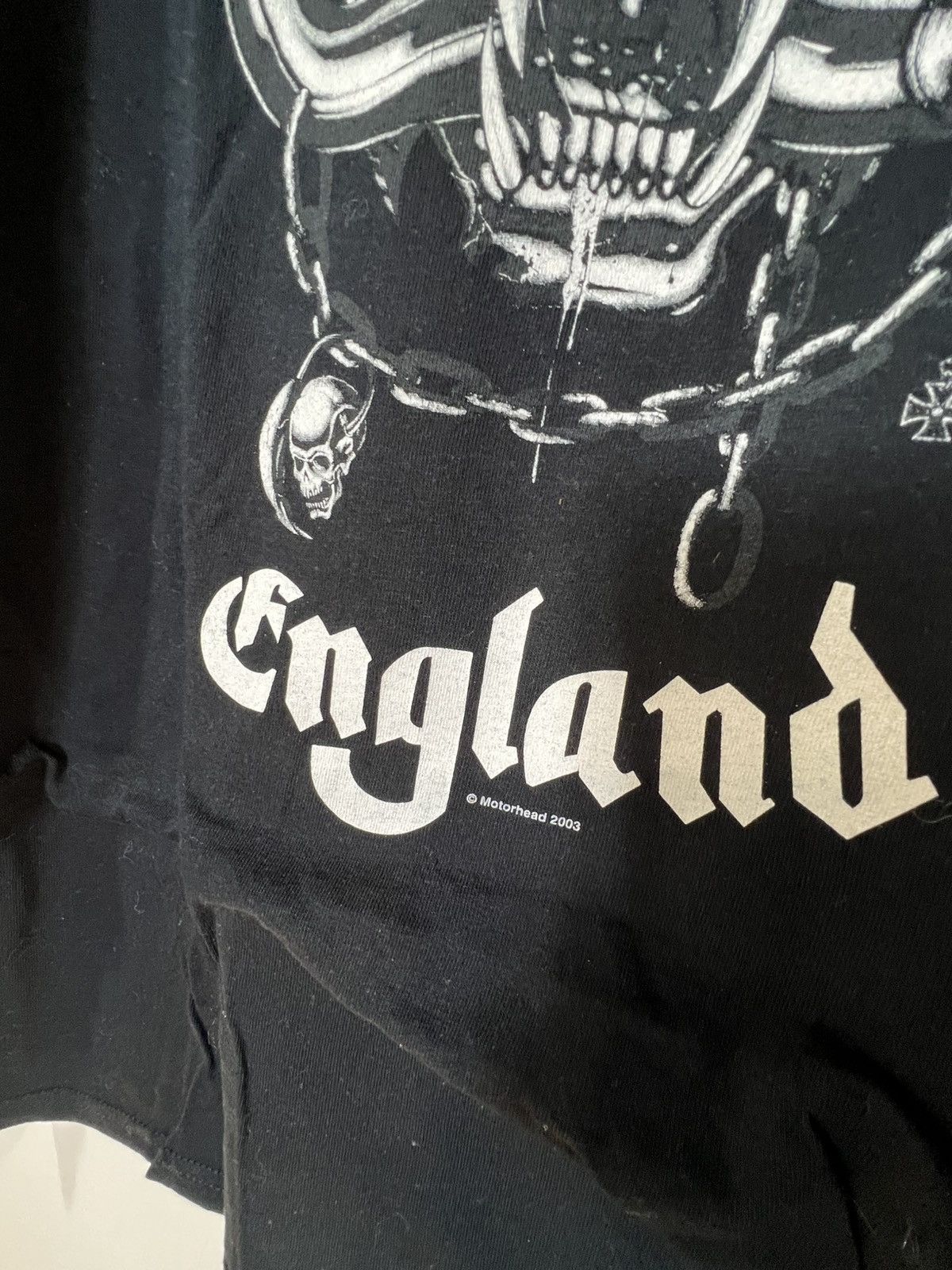 Band Tees Motorhead vintage shirt early 00s england Size US XL / EU 56 / 4 - 3 Thumbnail
