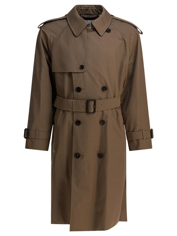 Burberry Burberry Long Gabardine Trench Coat tag size 50 Men - USA Duties Paid Size US L / EU 52-54 / 3 - 1 Thumbnail