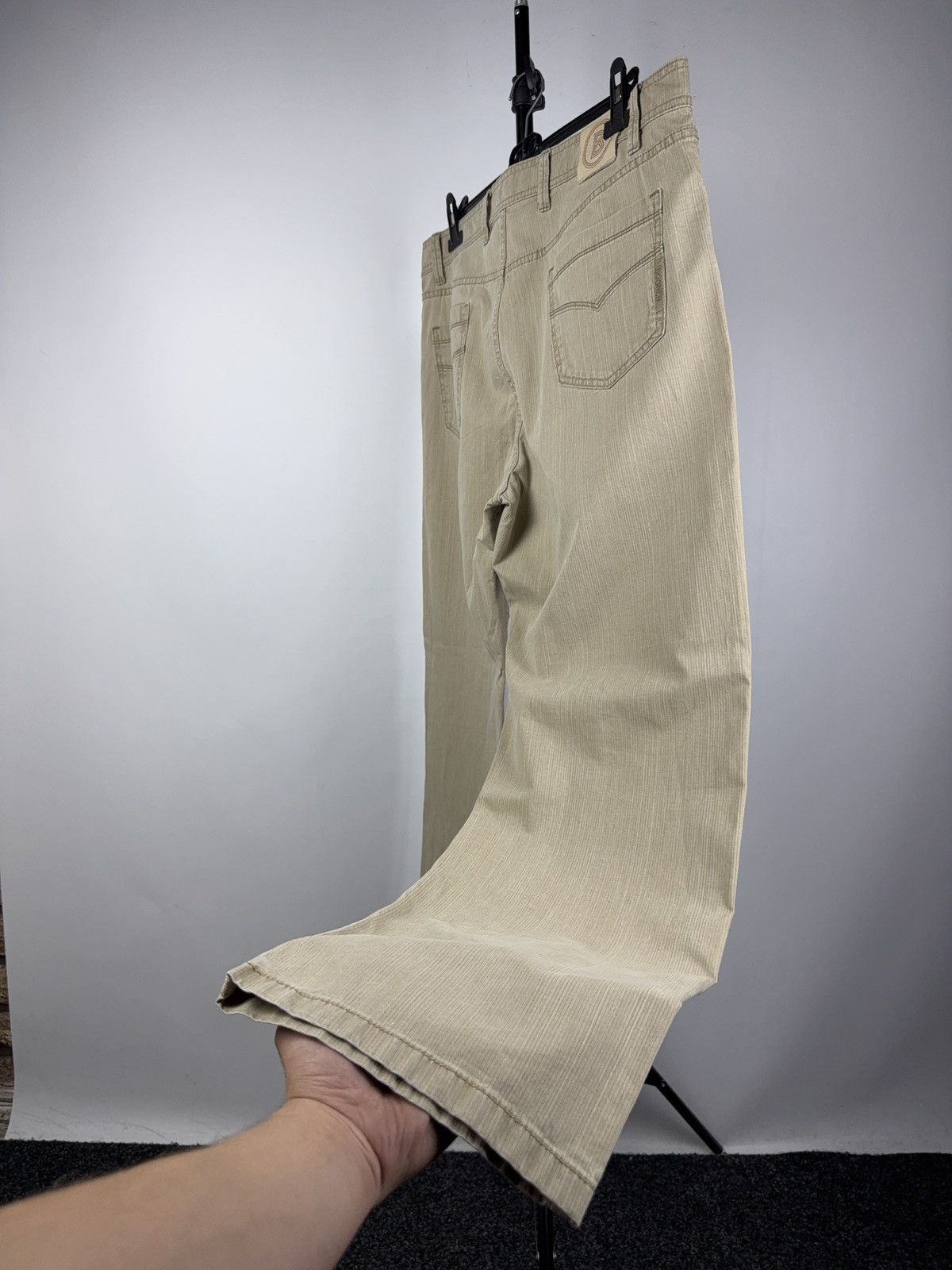 Bogner Vintage 00s Retro Beige Bogner Cotton Comfort Fit Pants Size US 38 / EU 54 - 10 Thumbnail