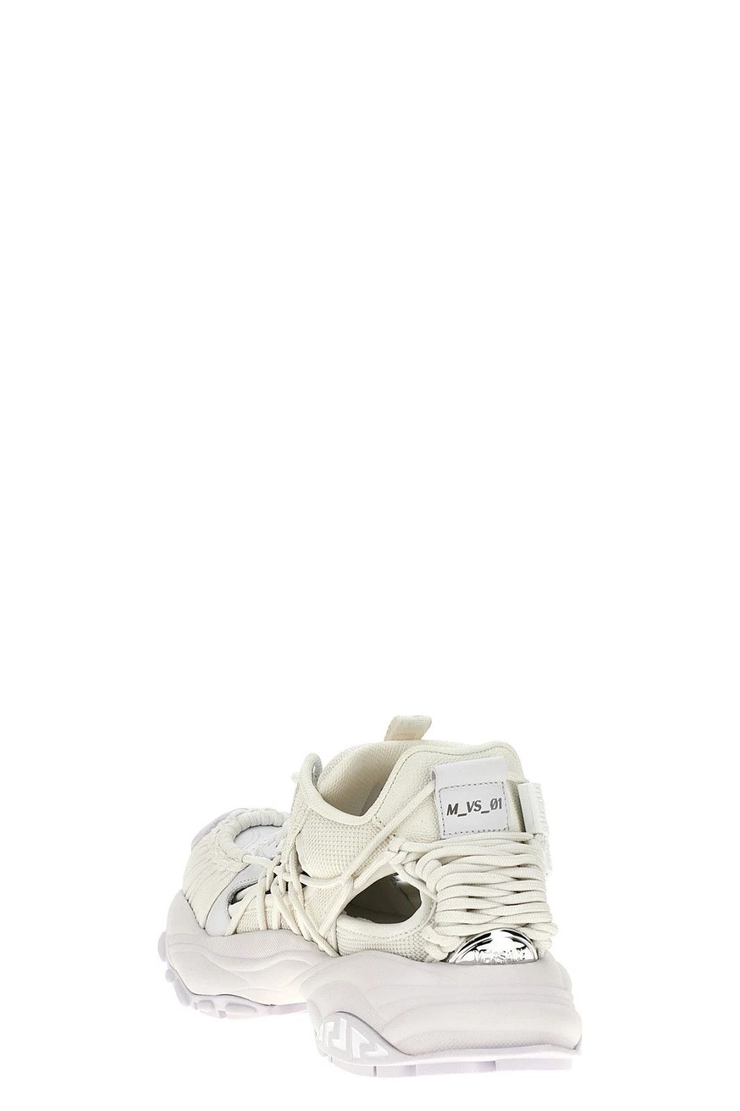 Versace VERSACE Mercury White Leather Sneakers New & Authentic Size US 8 / IT 38 - 3 Thumbnail