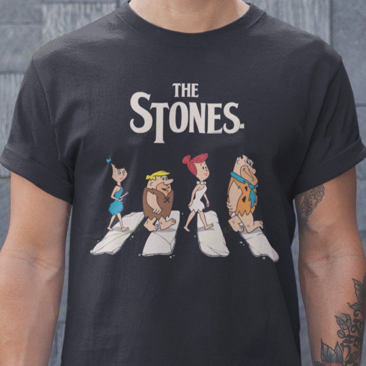 Designer × Vintage The Stone – The Flintstones T-Shirt Size US L / EU 52-54 / 3 - 2 Thumbnail