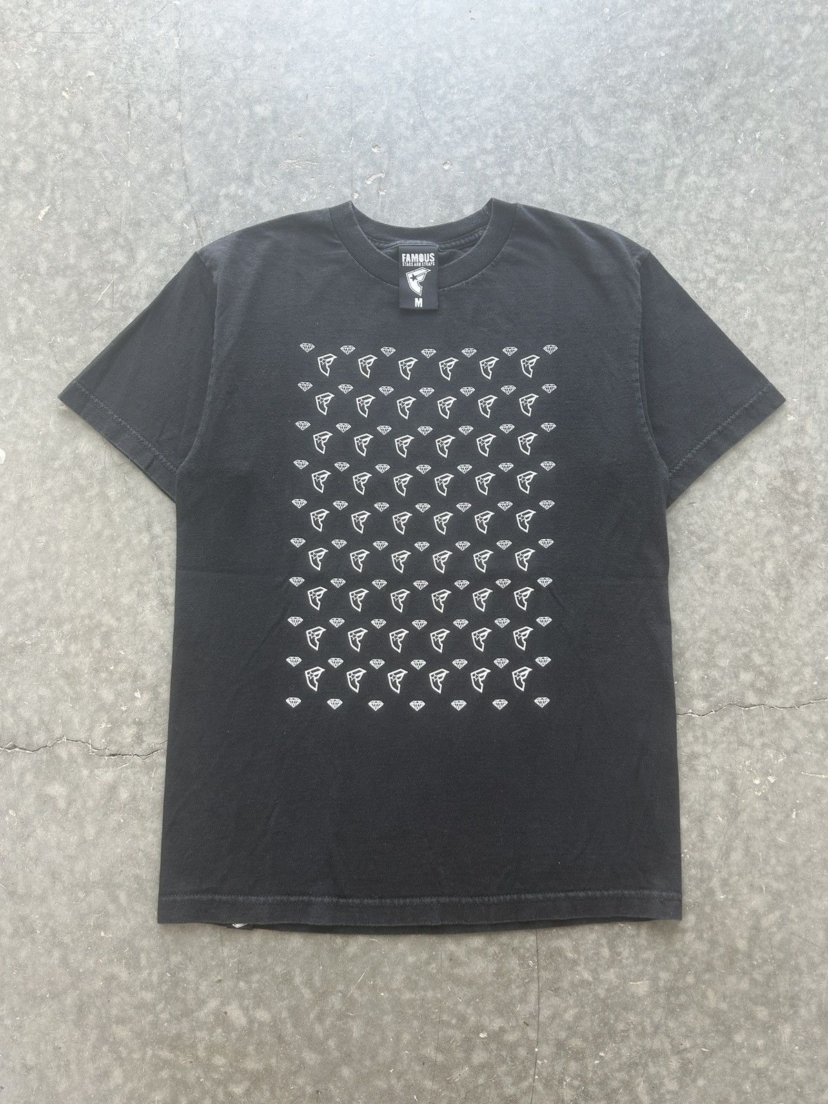 Vintage Y2K Famous Stars and Straps Graphic Tee