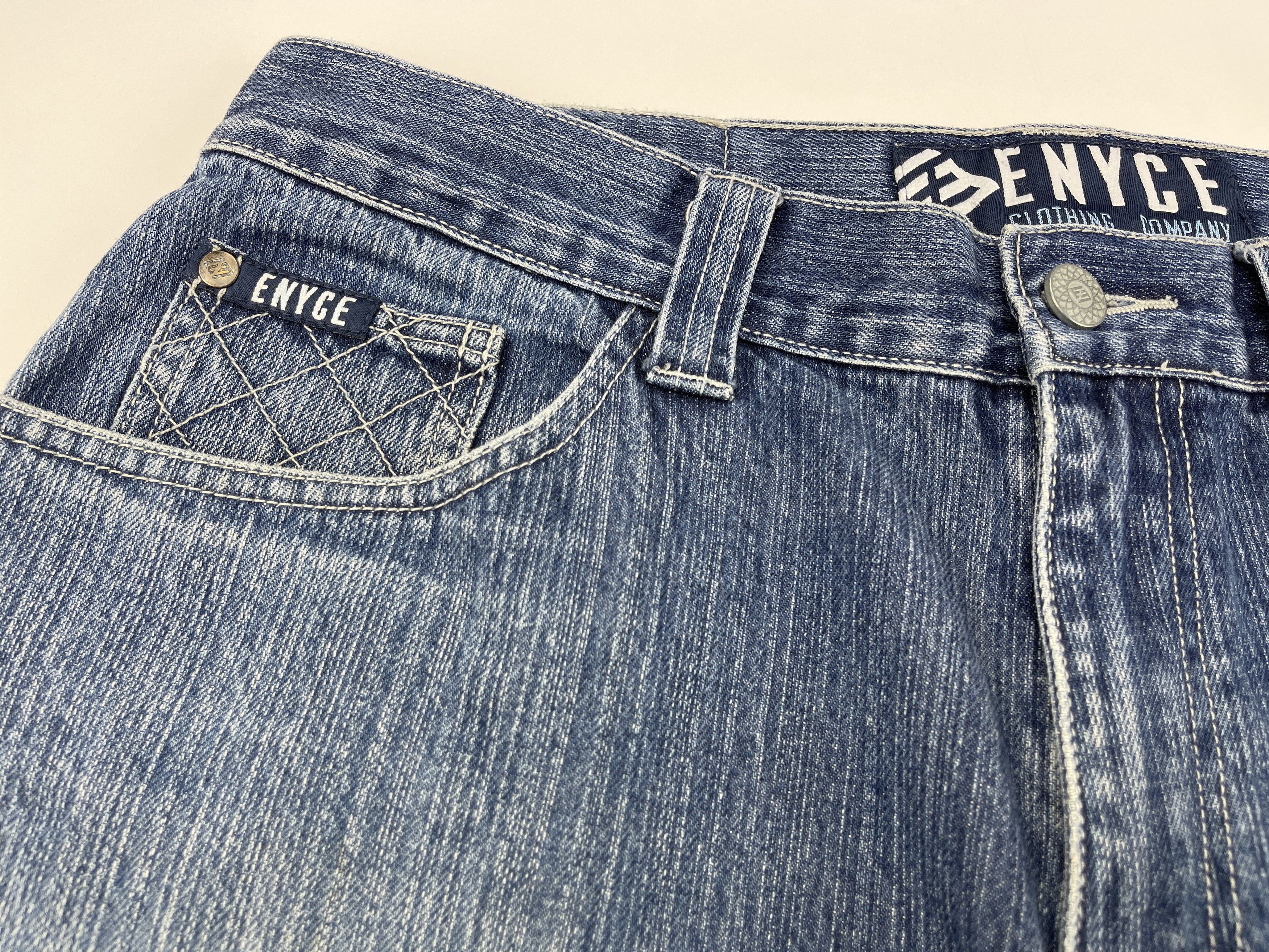Enyce Enyce jeans, baggy, vintage 90s hip hop skater Y2K size W 32 Size US 32 / EU 48 - 11 Thumbnail