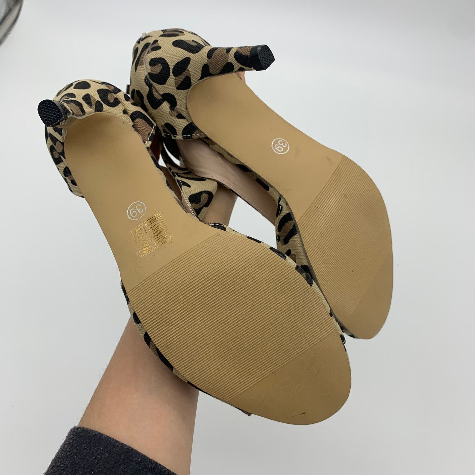 Other Heeled Sandals Womens Size 8 Peep Toe Pump Heel Size US 8 / IT 38 - 9 Thumbnail