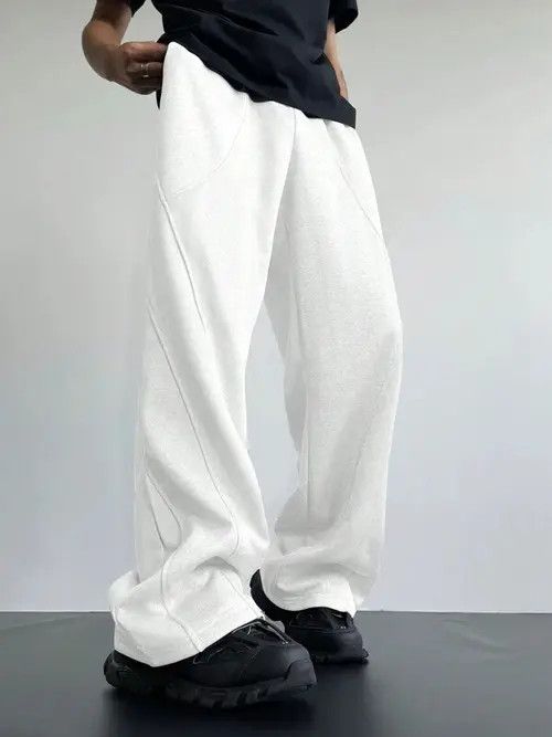 Japanese Brand × Vintage Casual Loose fit Wide Y2K Sweatpants Size US 36 / EU 52 - 3 Thumbnail