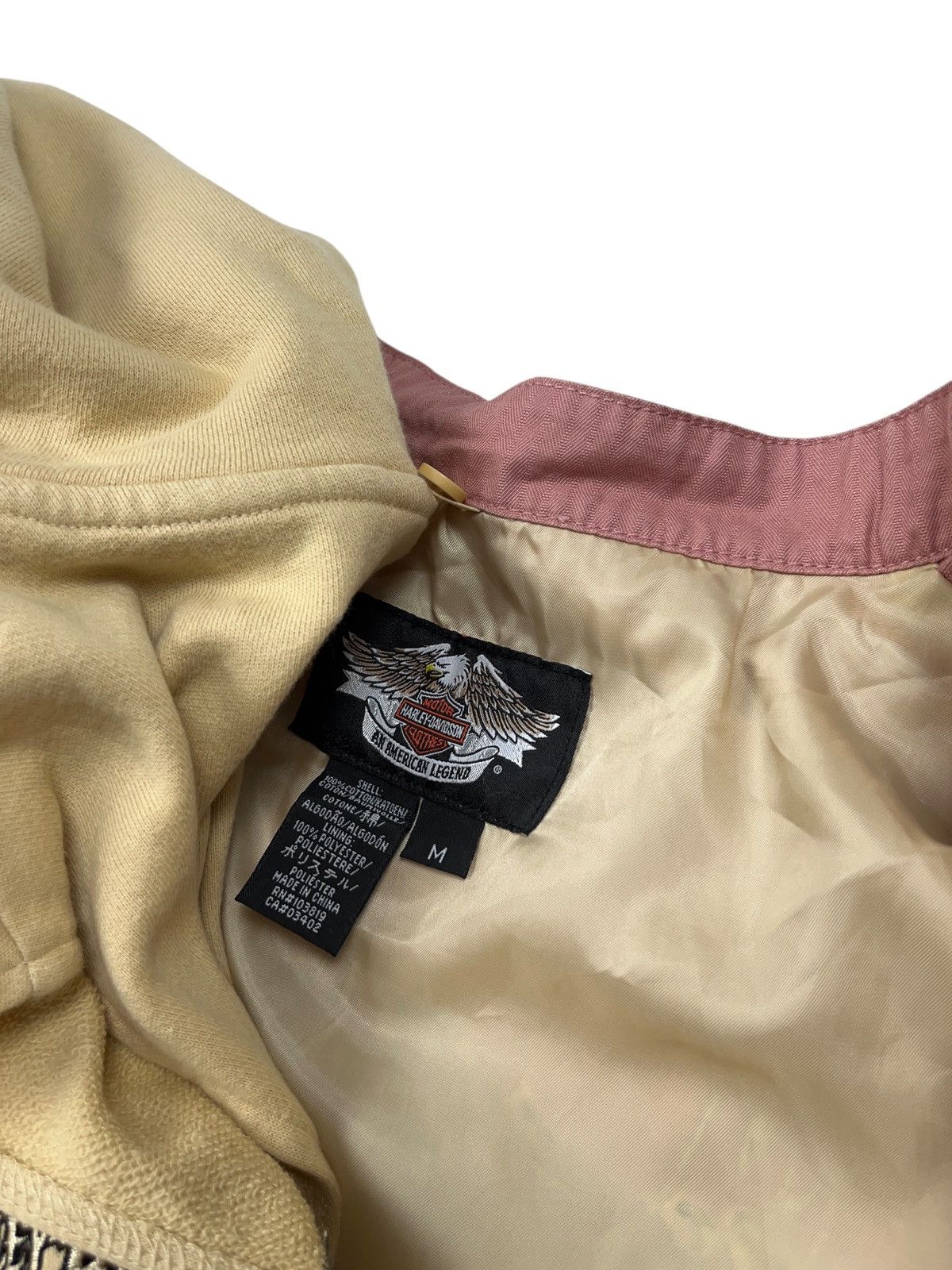 Harley Davidson Vintage y2k Harley Davidson 3 in 1 Jacket Embroidered Size M / US 6-8 / IT 42-44 - 11 Thumbnail