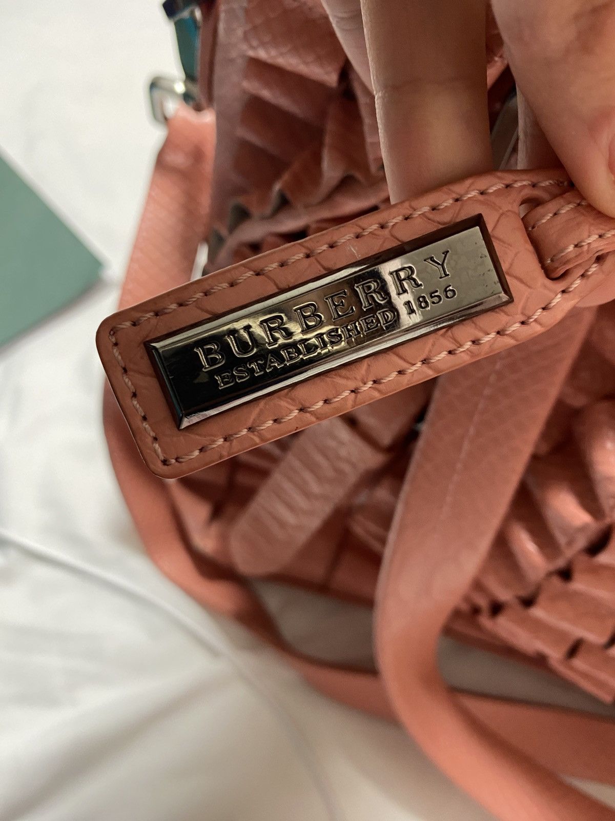 Burberry Burberry Pleated Lowry bag Size ONE SIZE - 8 Thumbnail