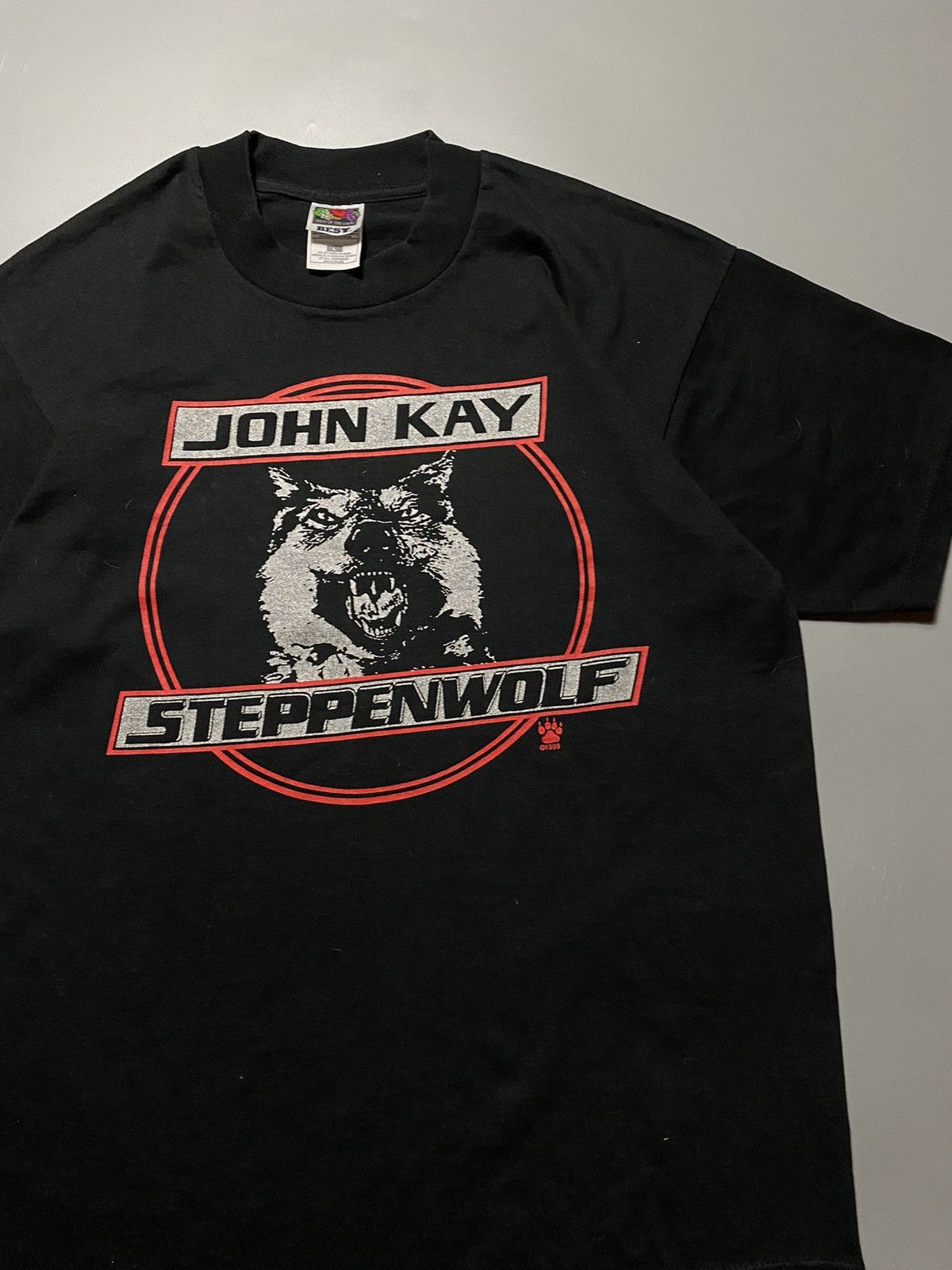 Fruit Of The Loom RARE❗️John Kay 1999 tour Steppenwolf t-shirt Size US L / EU 52-54 / 3 - 5 Thumbnail