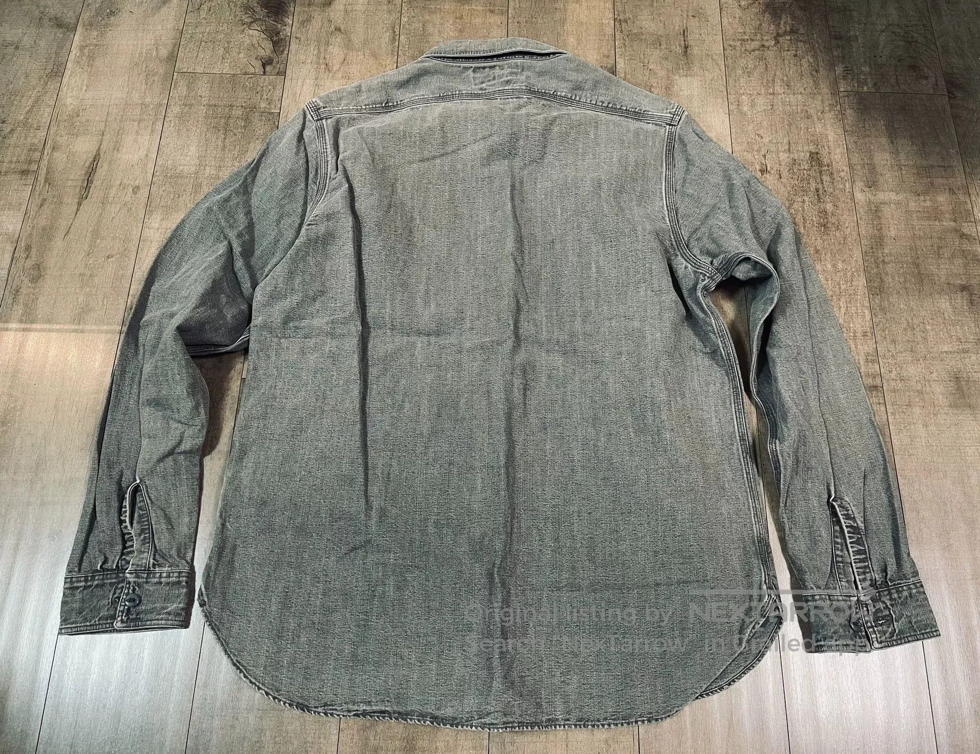 RRL Ralph Lauren RRL Workwear Denim Shirt. Size US L / EU 52-54 / 3 - 8 Thumbnail