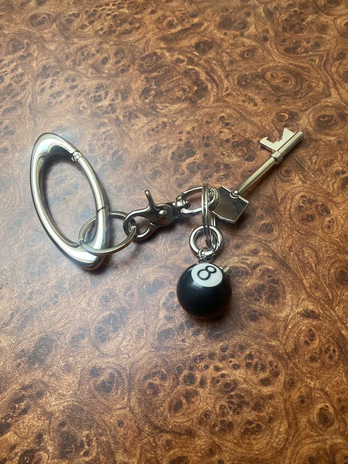 Oakley Oakley oval keychain with 8 ball pendant Size ONE SIZE - 2 Thumbnail