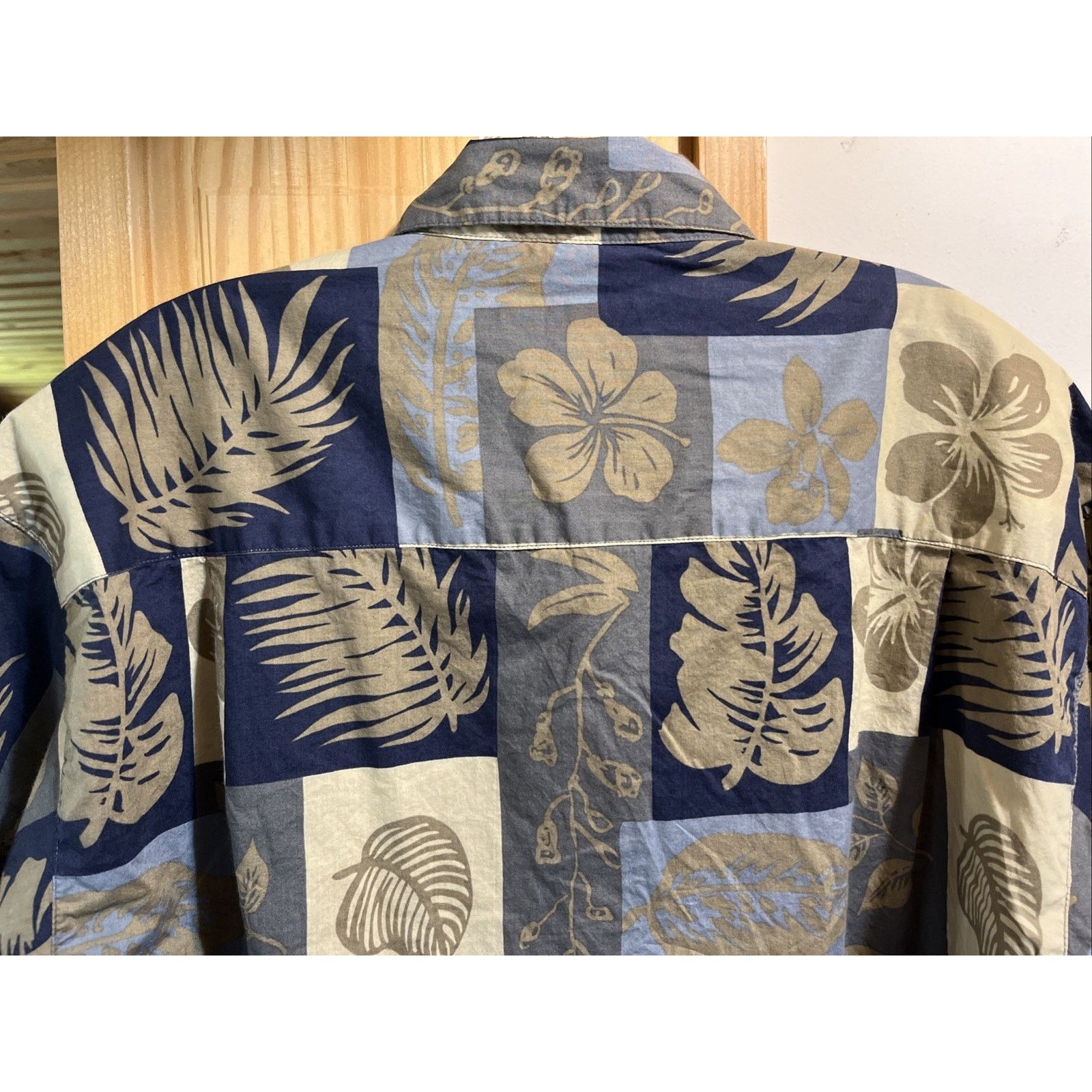 Other Half Moon Bay Shirt Men's Size Large Button Up Leaf Print Size US L / EU 52-54 / 3 - 8 Thumbnail