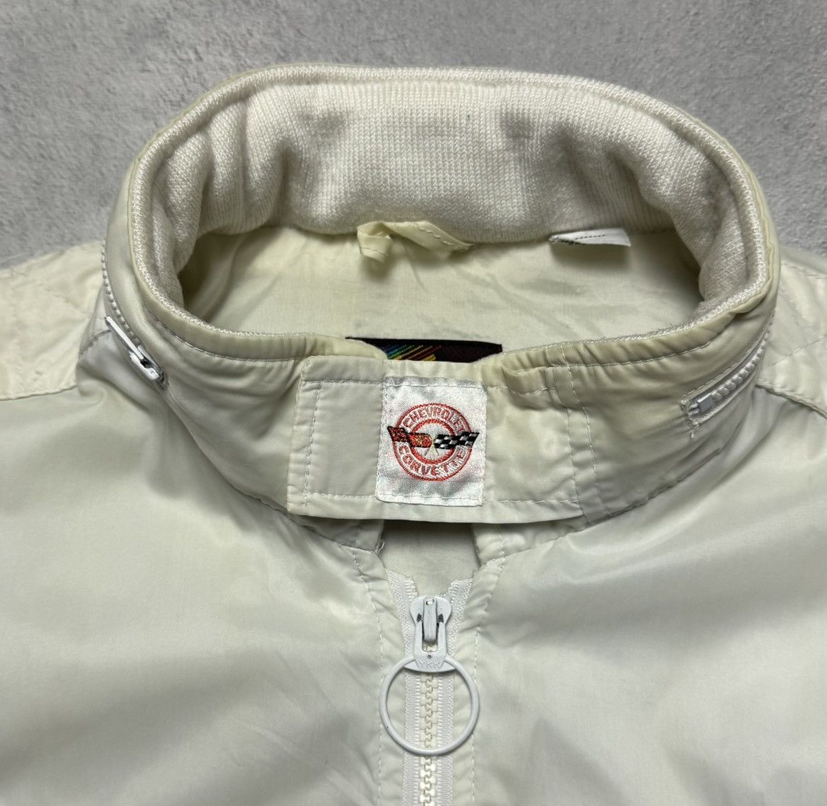 Vintage Corvette Nylon Racing Jacket Style Auto Vintage Rare Size US L / EU 52-54 / 3 - 5 Thumbnail